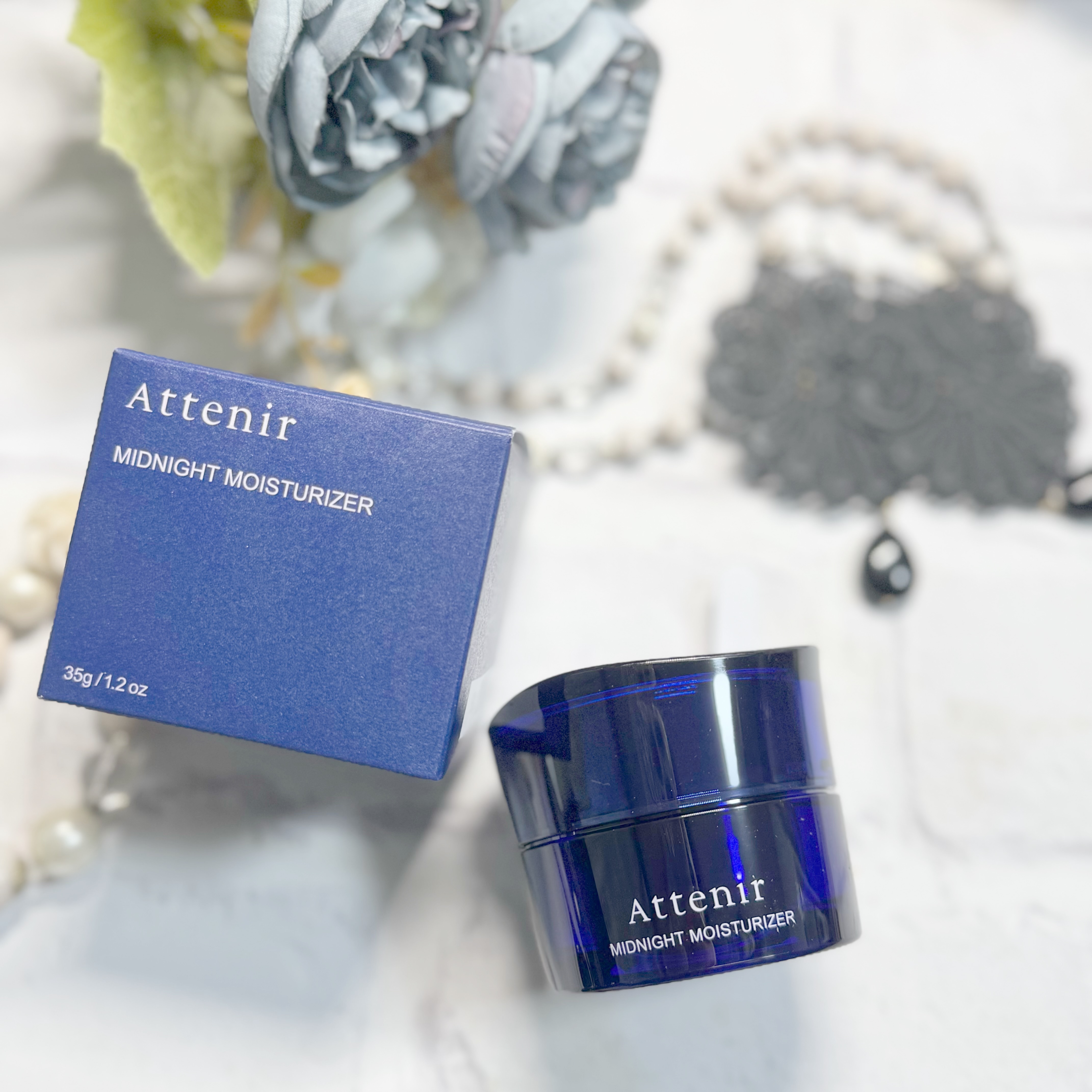 アテニア ミッドナイトモイスチャライザー/アテニア/フェイスクリームを使ったクチコミ（2枚目）