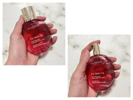 フィックス メイクアップ N/CLARINS/ミスト状化粧水を使ったクチコミ(3枚目)