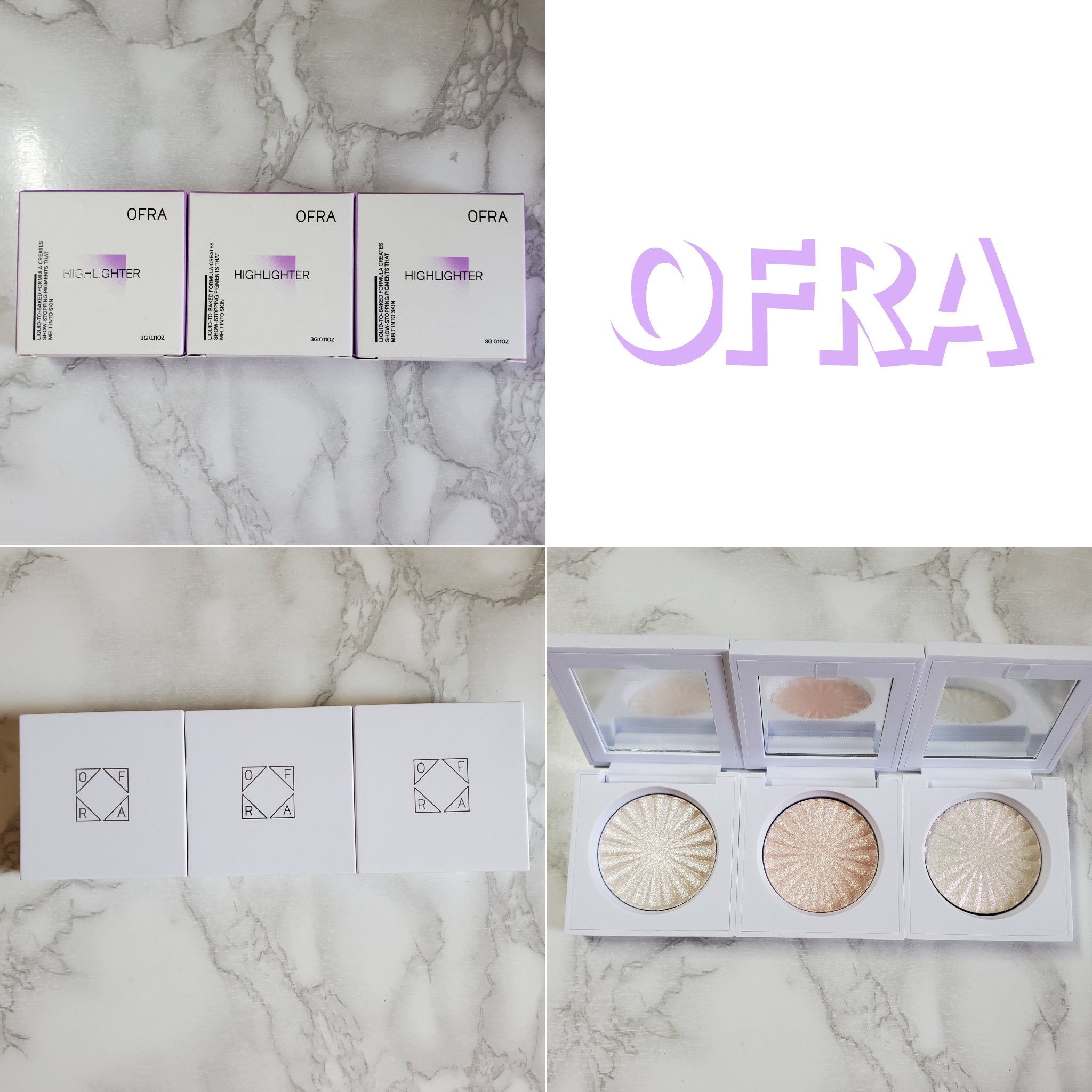 OFRA mini Highlighter/Ofra Cosmetics/パウダーハイライトを使ったクチコミ（1枚目）