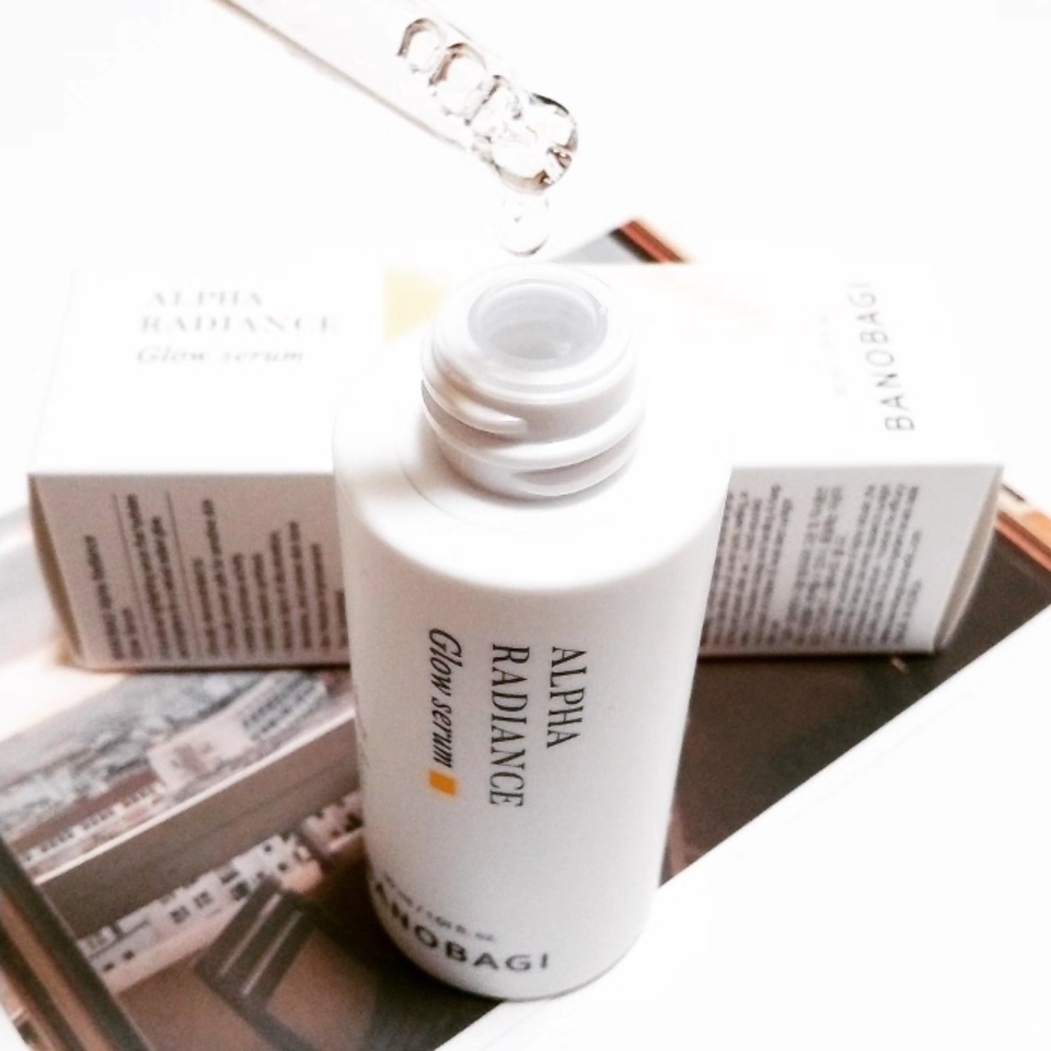 アルファラディアンスグローセラム/BANOBAGI/美容液を使ったクチコミ（2枚目）