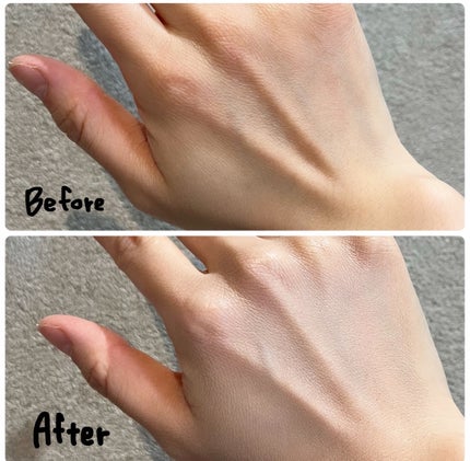 パンテノールバリアクッション/COSNORI/クッションファンデーションを使ったクチコミ(2枚目)