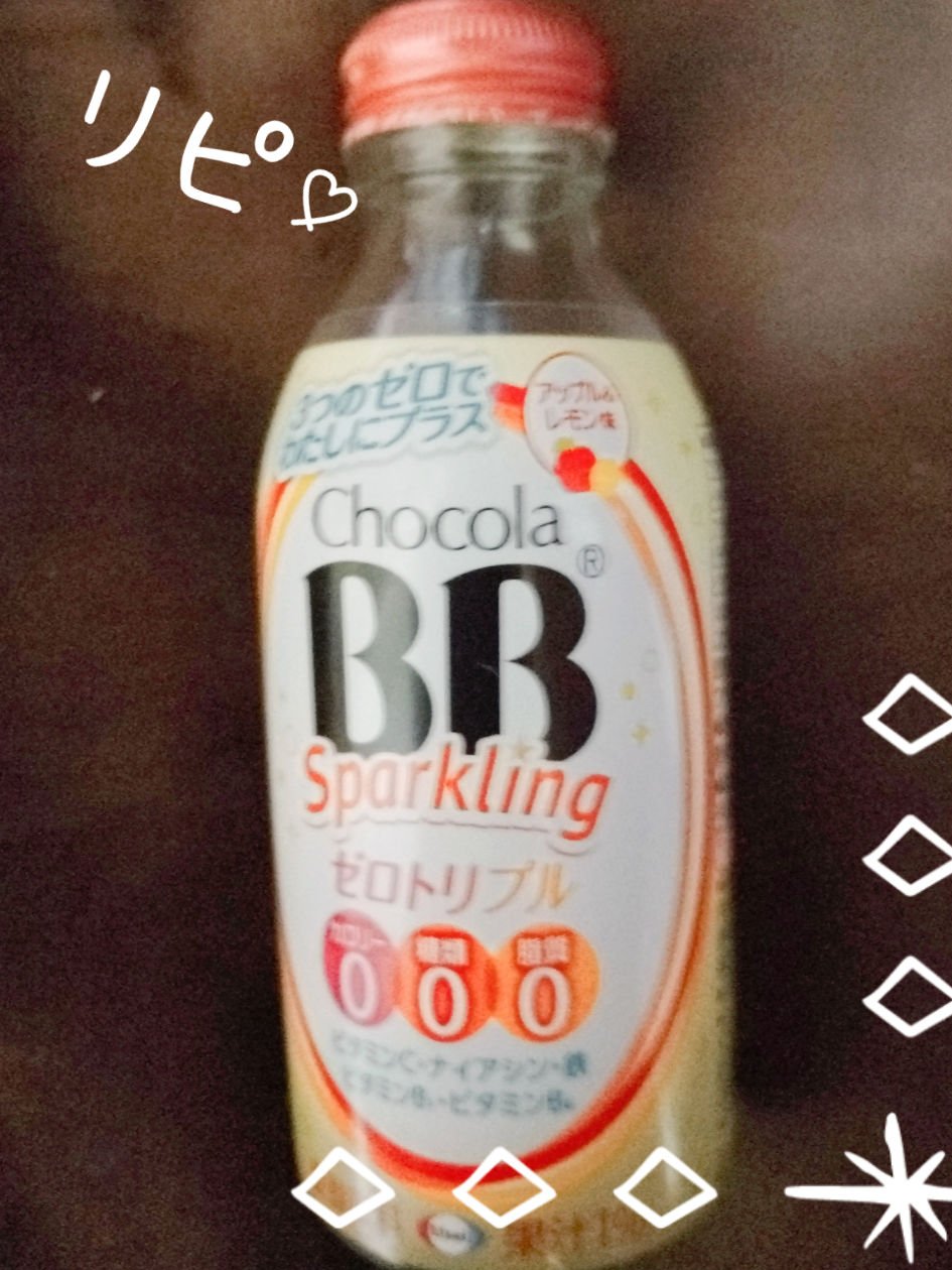 チョコラBB スパークリング ゼロトリプル/エーザイ/美容ドリンクを使ったクチコミ（1枚目）