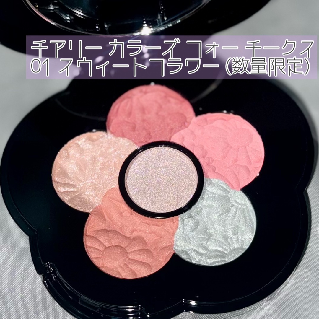 チアリー カラーズ フォー チークス/MARY QUANT/パウダーチークを使ったクチコミ（3枚目）