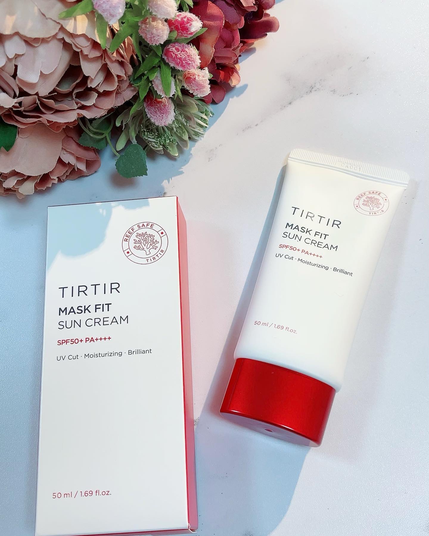 マスクフィットサンクリーム/TIRTIR(ティルティル)/日焼け止めクリームを使ったクチコミ（2枚目）