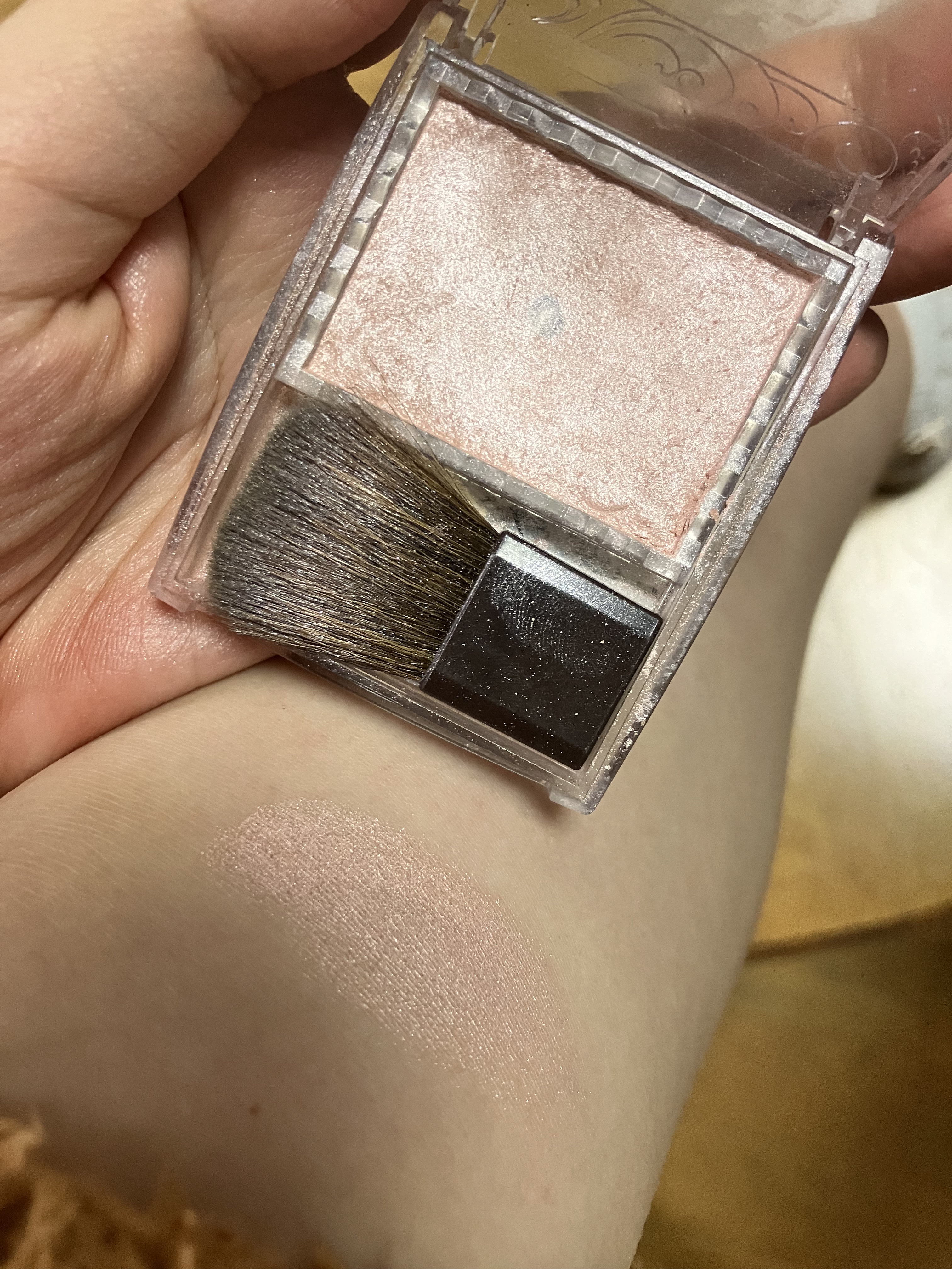 プレイカラーアイズミニ　リプレイコレクション/ETUDE/アイシャドウパレットを使ったクチコミ（3枚目）