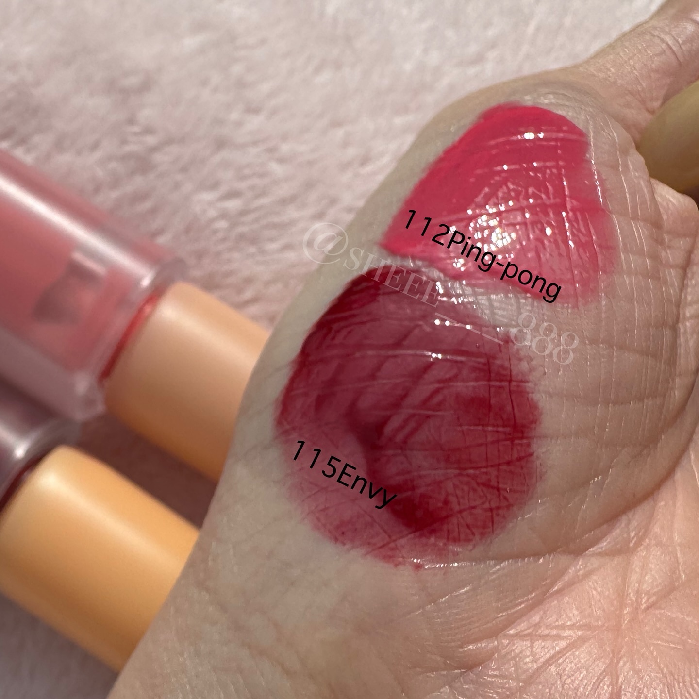 フルーティーグラムティント/Laka/リップティントを使ったクチコミ（2枚目）