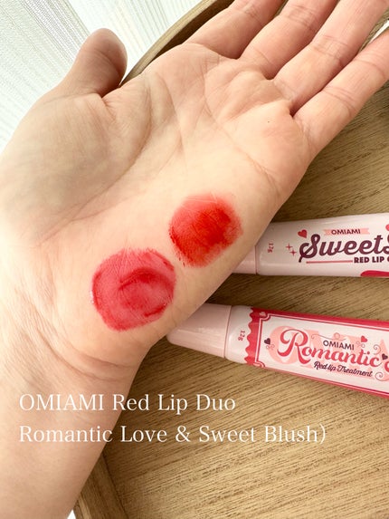 ⭐︎めぐさん⭐︎ on LIPS 「💋OMIAMILipCareDuo(DazzlingSunse..」(4枚目)