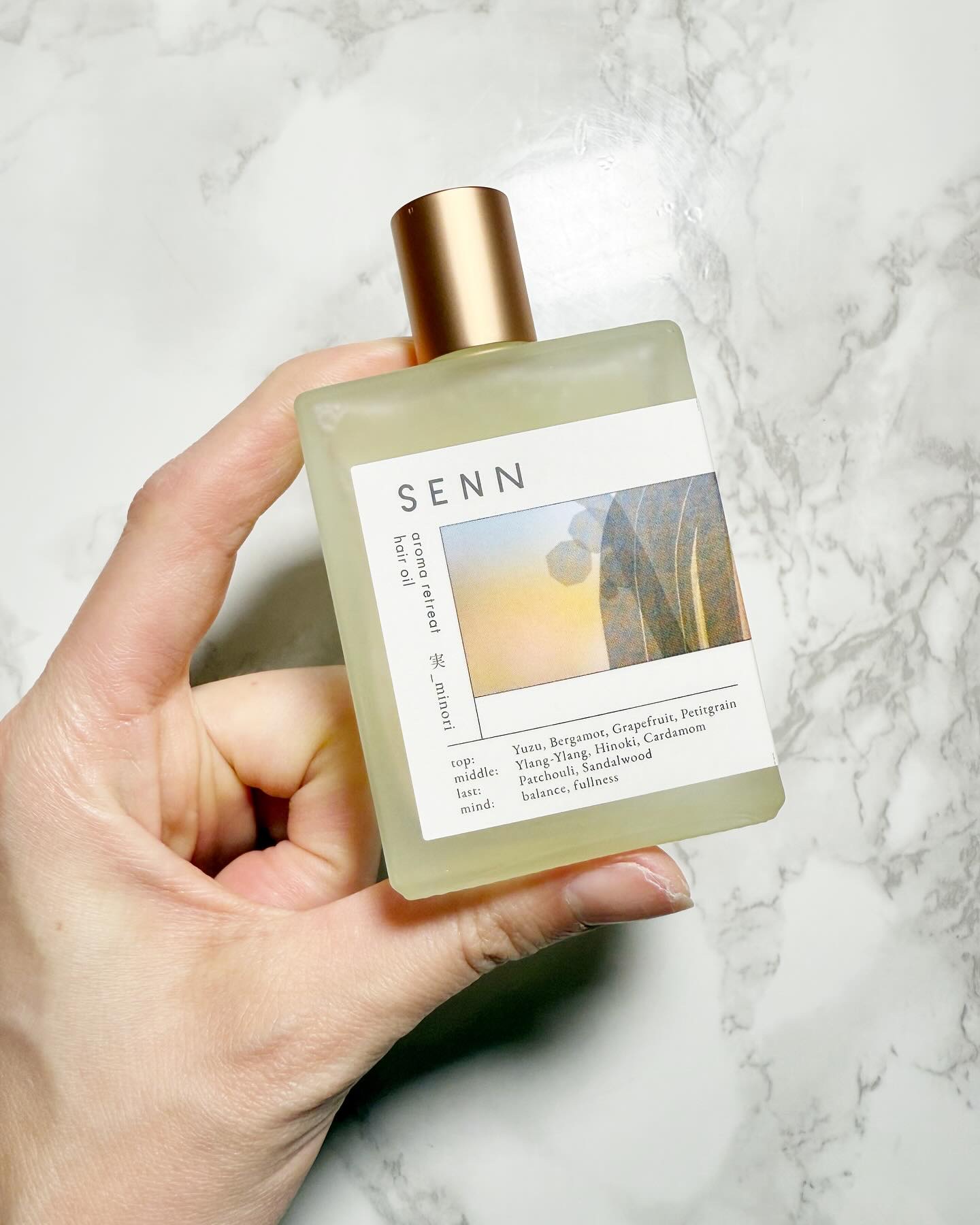 AROMA RETREAT HAIR OIL 実_minori/SENN/ヘアオイルを使ったクチコミ（3枚目）