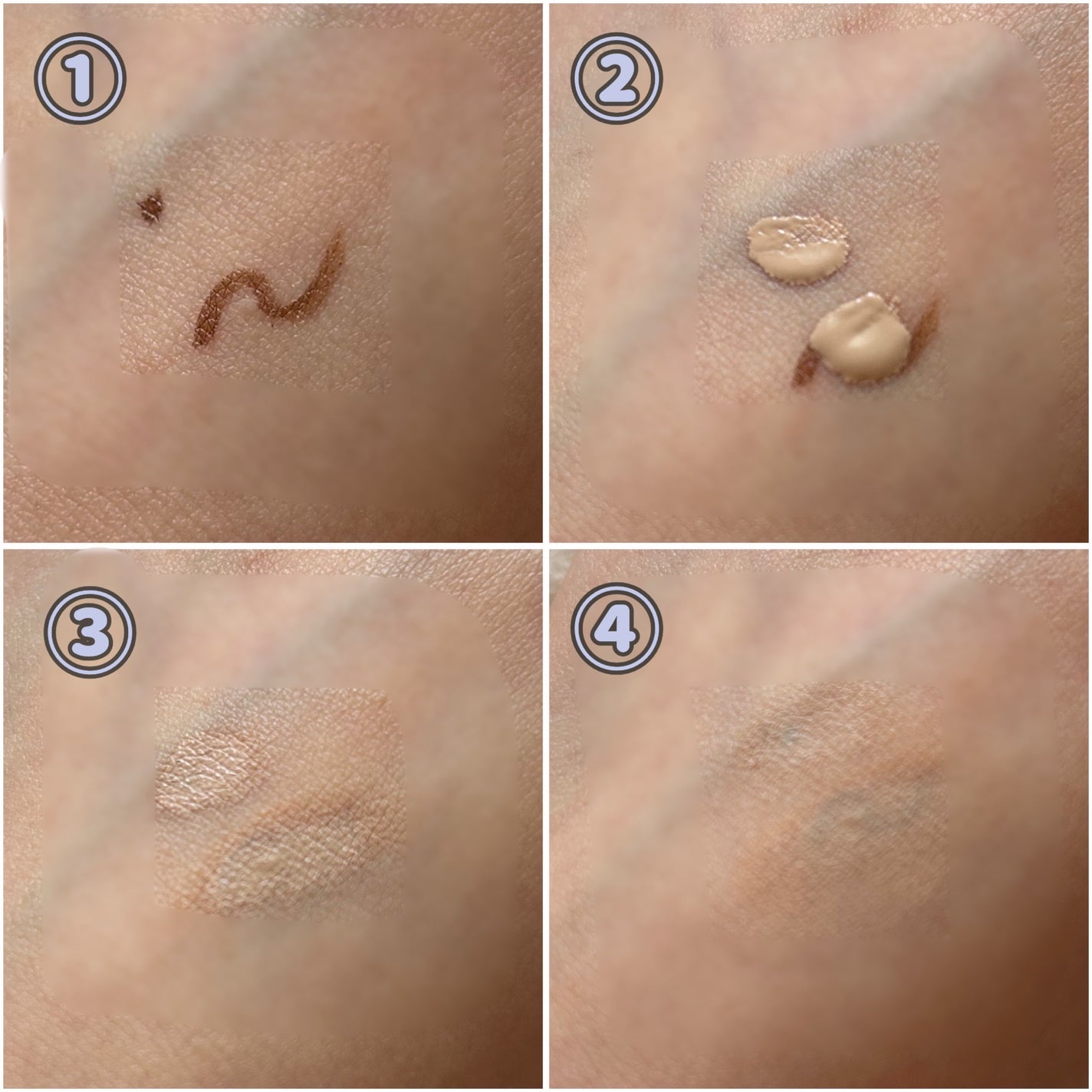 フィンガーマルチブラシ/DAISO/メイクブラシを使ったクチコミ(3枚目)