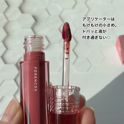 Soak Tattoo Tint/フォレンコス/リップグロスを使ったクチコミ(3枚目)
