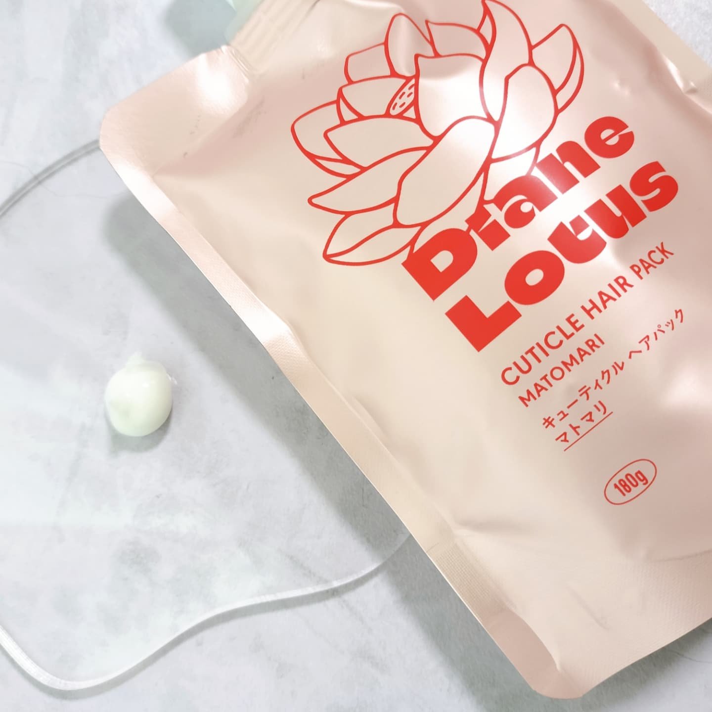 ロータス キューティクルヘアパック まとまり ティー＆シトラスの香り/ダイアン/ヘアマスク・ヘアパックを使ったクチコミ（3枚目）