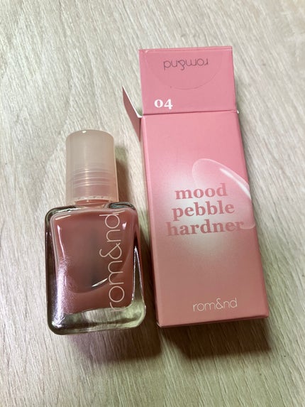 ムードペブル ネイル ハードナー 04 Berry barrier/rom&nd/マニキュアの画像