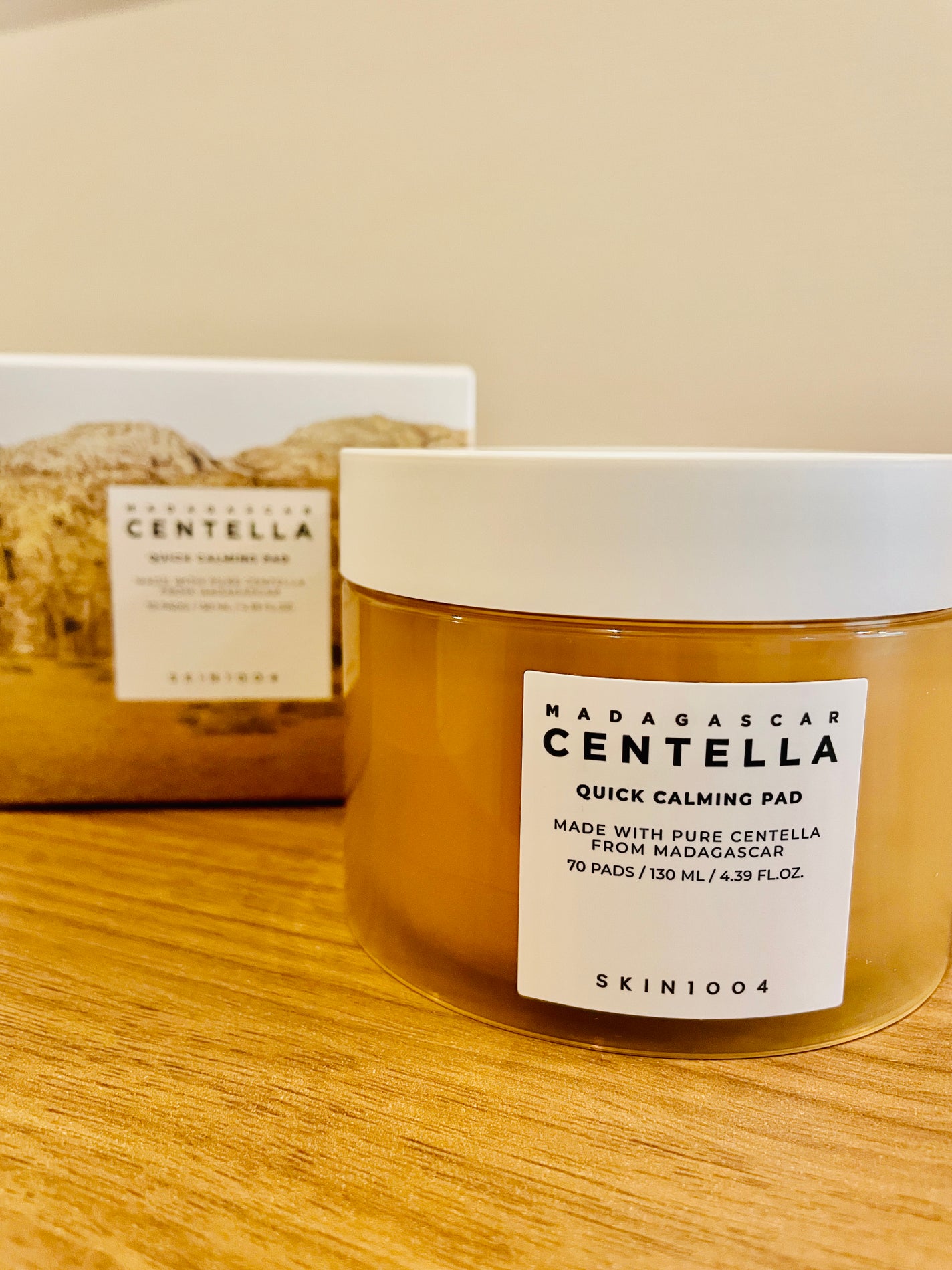 センテラ クイックカーミングパッド/SKIN1004/トナーパッドを使ったクチコミ(1枚目)