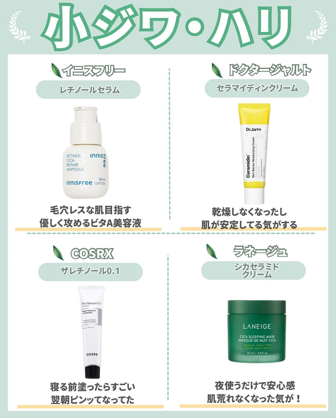 はく|韓流美容男子🧴フォロバ100 on LIPS 「【老化を防ぐ組み合わせまとめ/保存推奨キャプション】\そろそろ..」(3枚目)