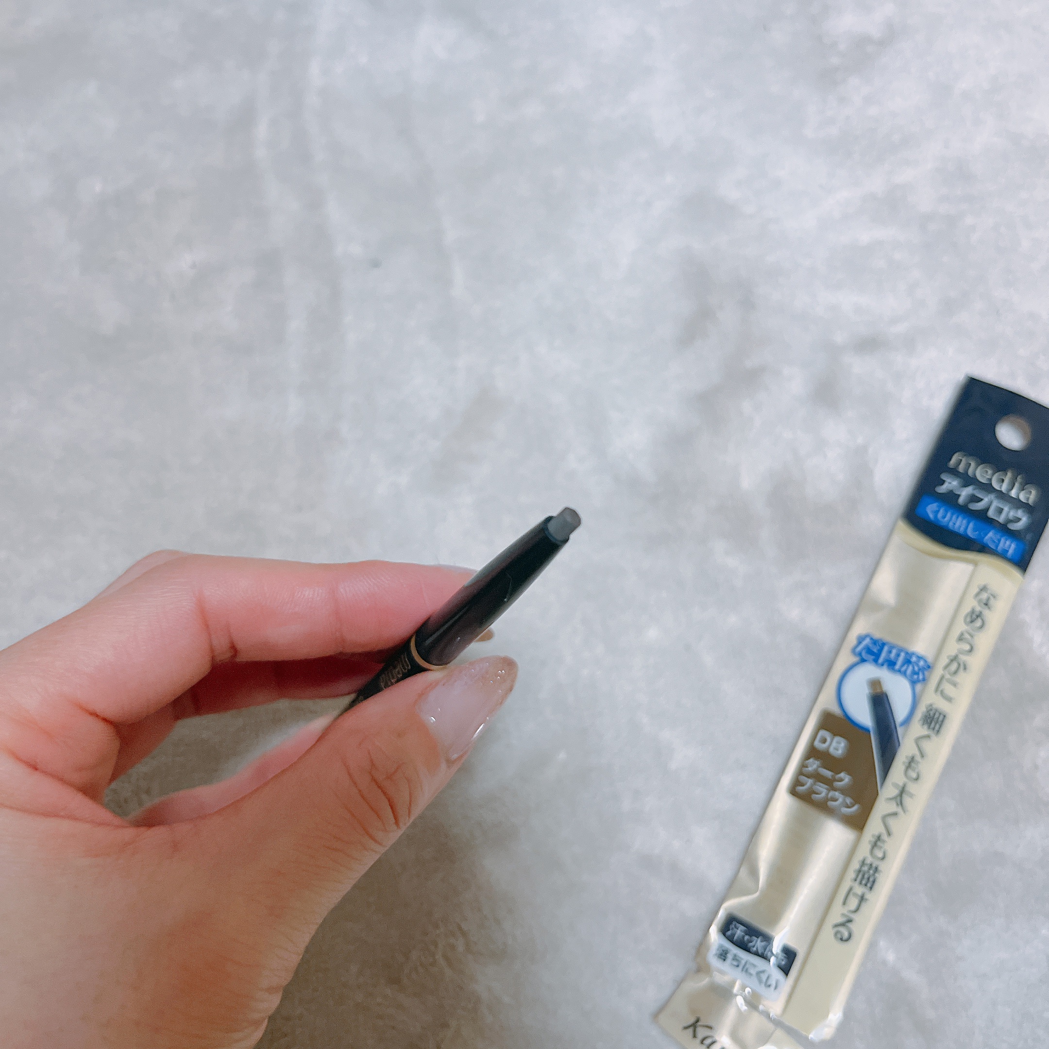 アイブロウペンシルAA(だ円)/media/アイブロウペンシルを使ったクチコミ（3枚目）