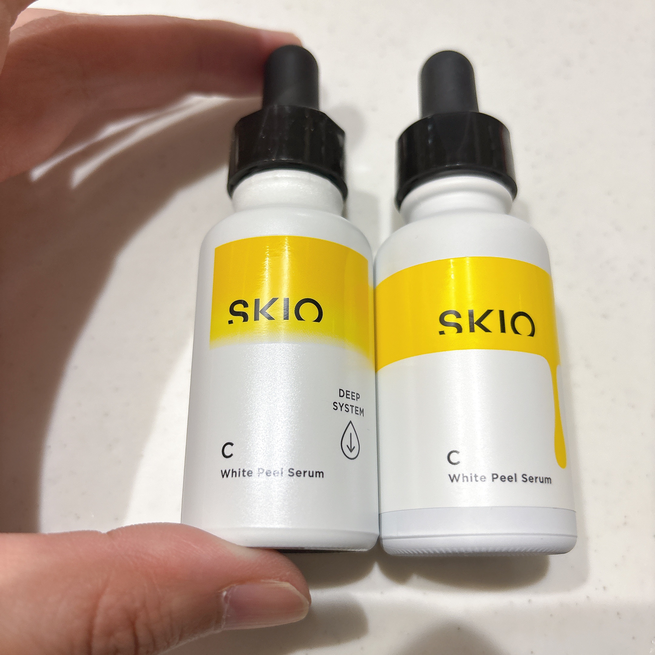 VC ホワイトピールセラム/SKIO/ブースター・導入液を使ったクチコミ（3枚目）