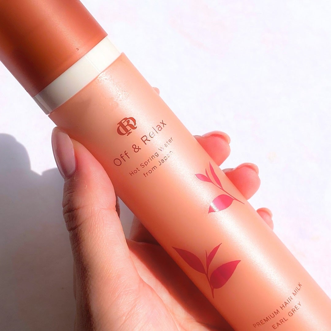 OR プレミアムヘアミルク アールグレイ&キューカンバーの香り/Off&Relax/ヘアミルクを使ったクチコミ(5枚目)