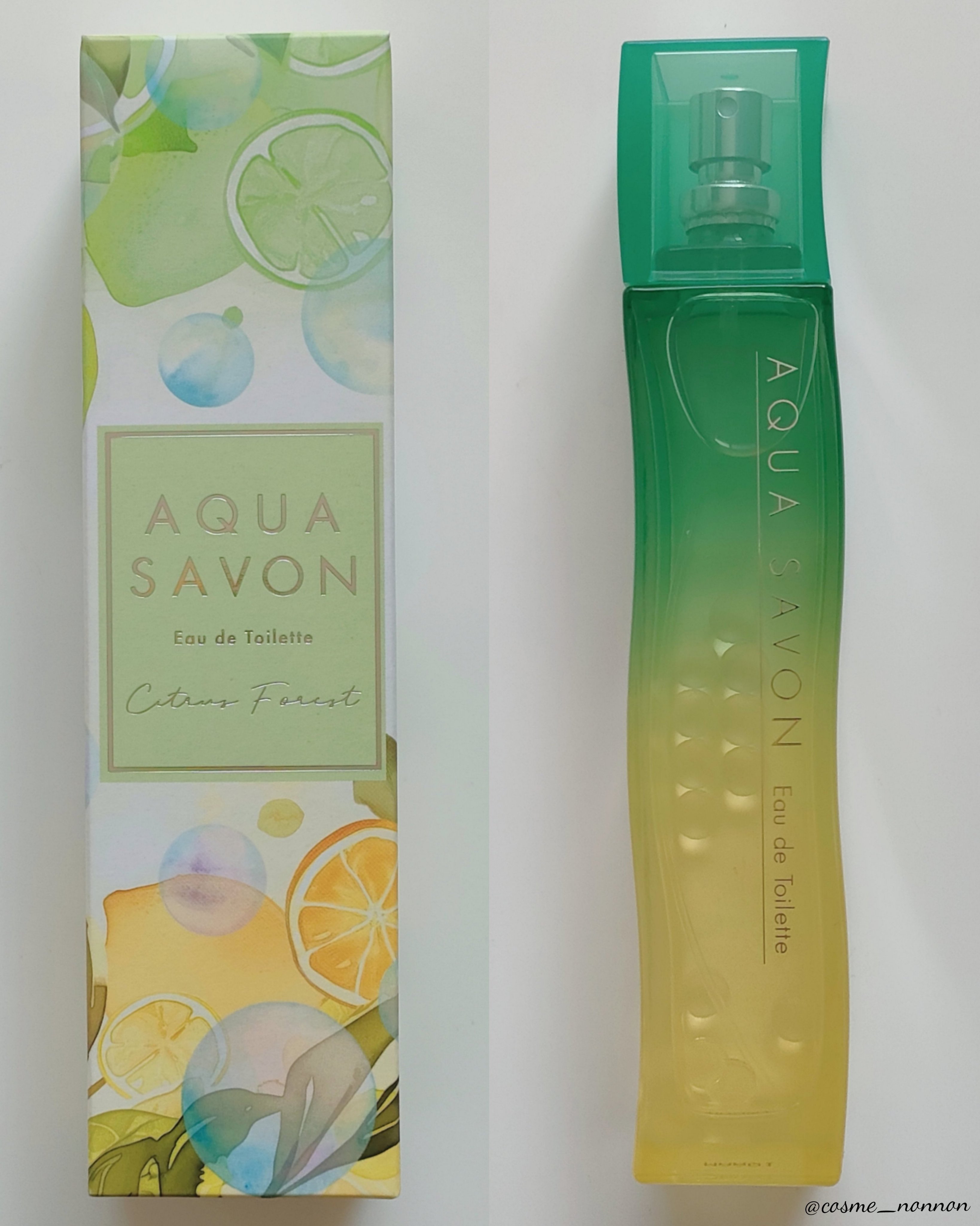 アクア　シャボン　シトラスフォレストの香り　オードトワレ/アクアシャボン/香水(その他)を使ったクチコミ（2枚目）