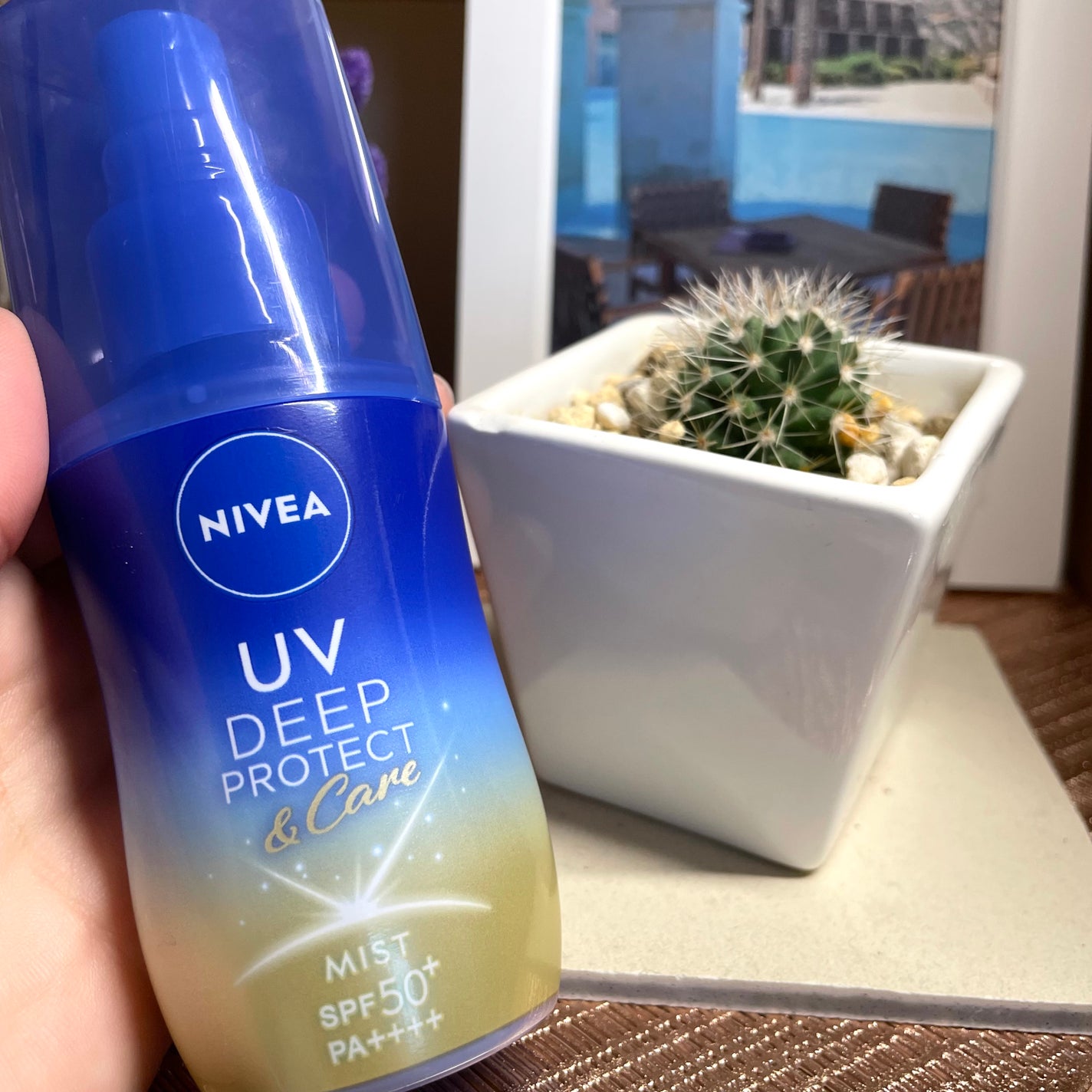 ニベアUV ディーププロテクト&ケア ミルクミスト/ニベア/日焼け止めミスト・スプレーを使ったクチコミ(1枚目)