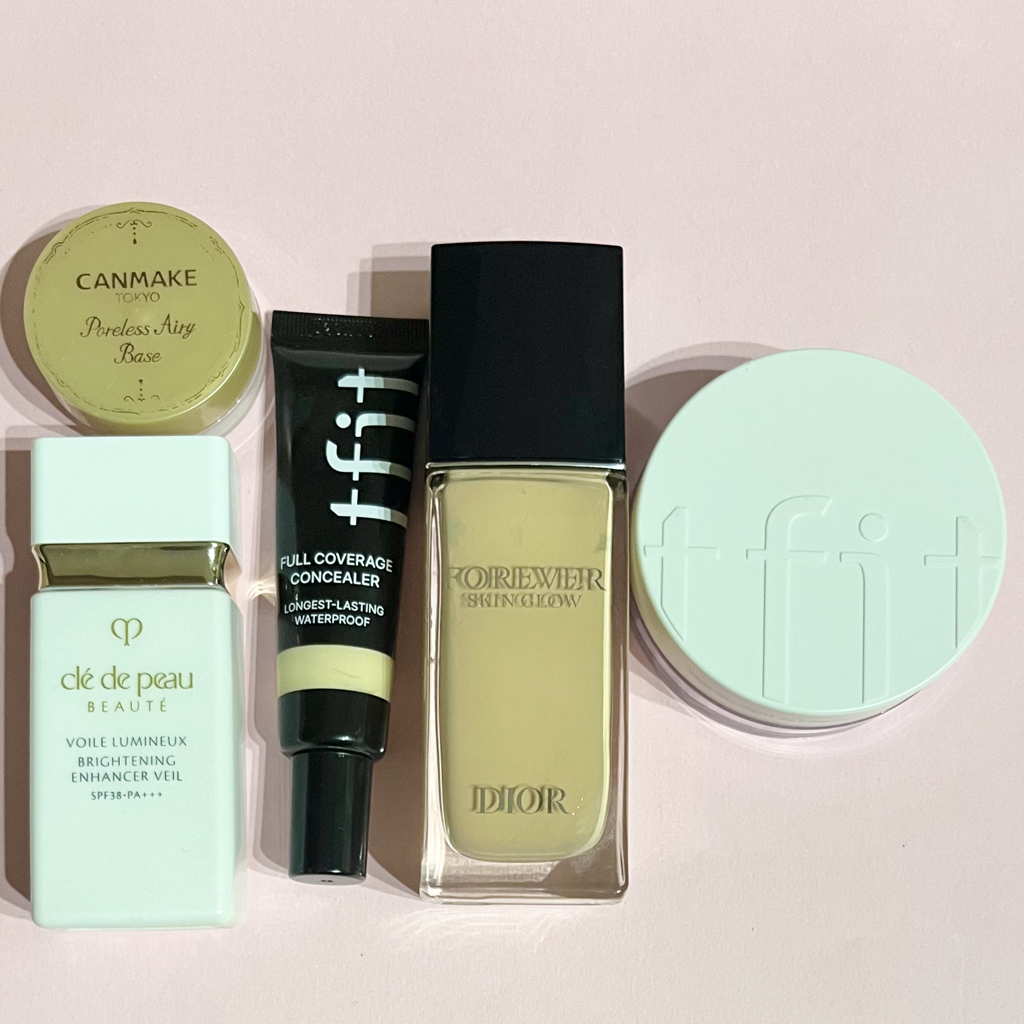 ポアレスエアリーベース/キャンメイク/化粧下地を使ったクチコミ（2枚目）