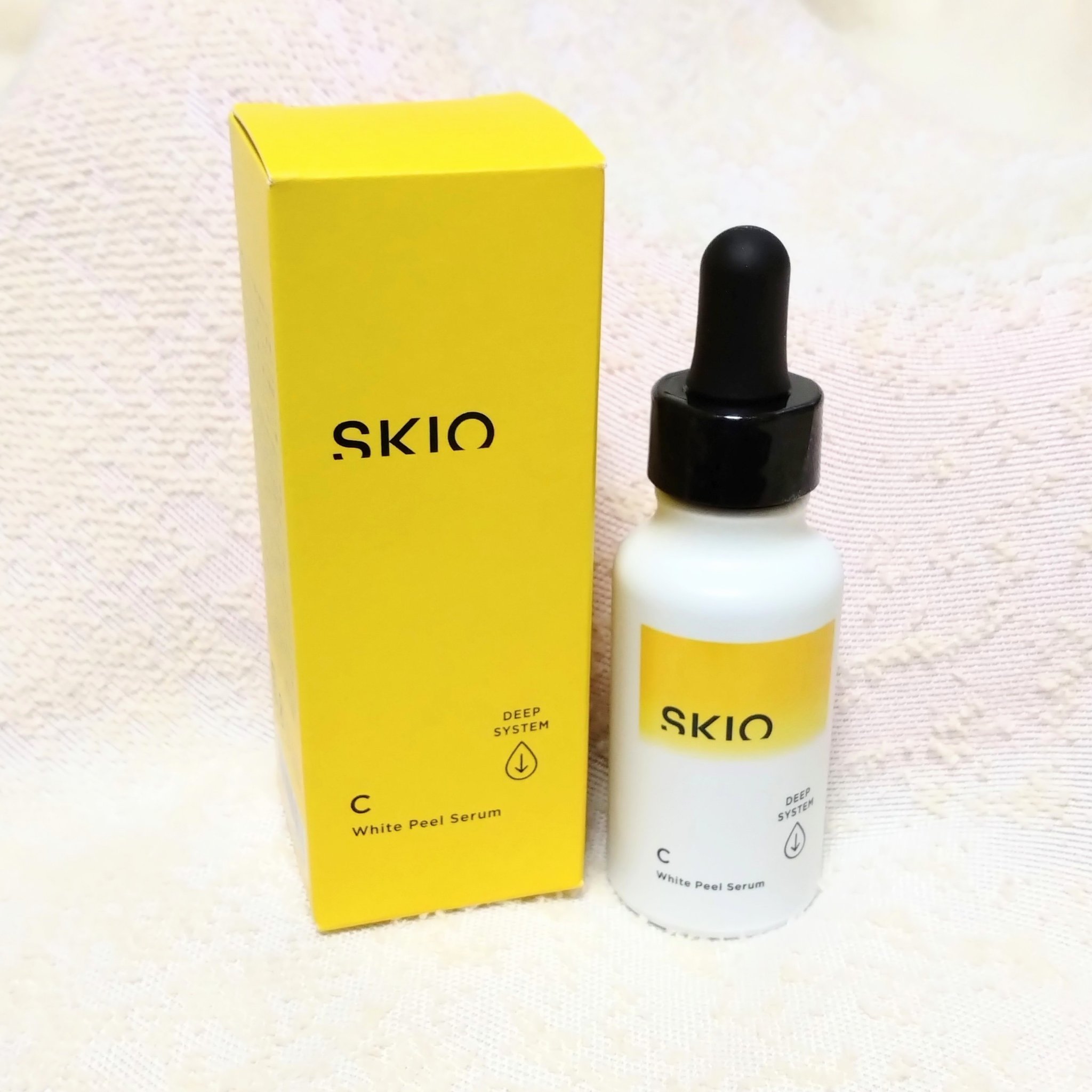 VC ホワイトピールセラム/SKIO/ブースター・導入液を使ったクチコミ（1枚目）
