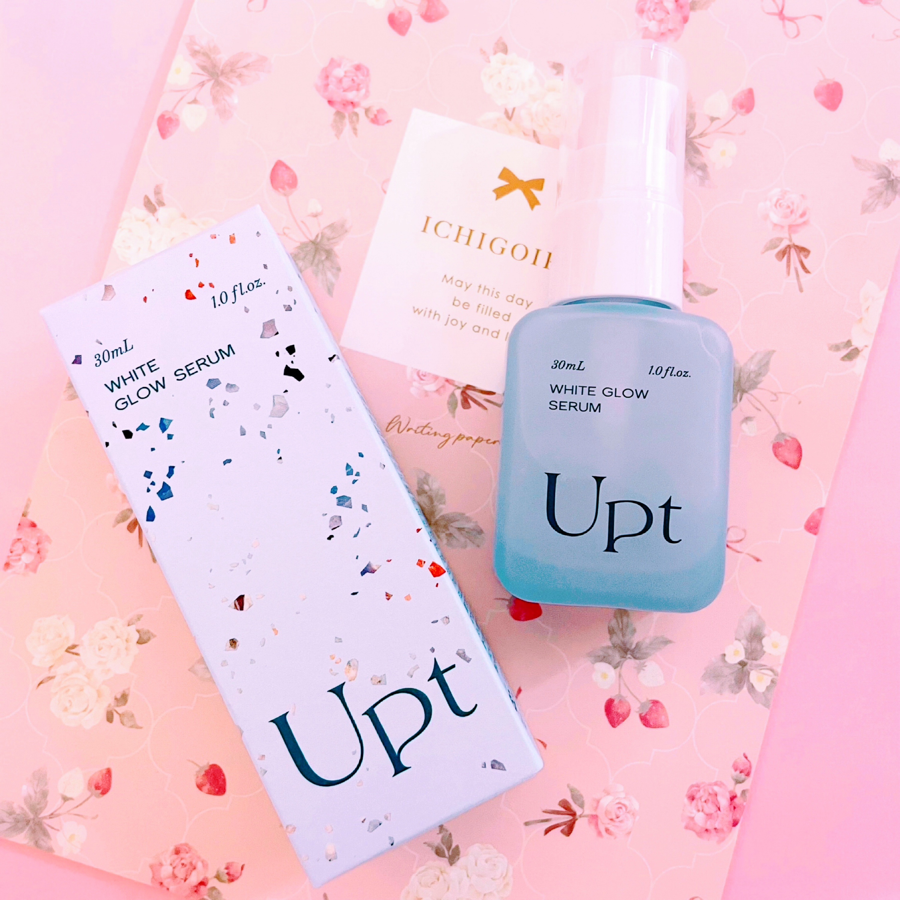 Upt WHITE GLOW SERUM/Upt/美容液を使ったクチコミ（1枚目）