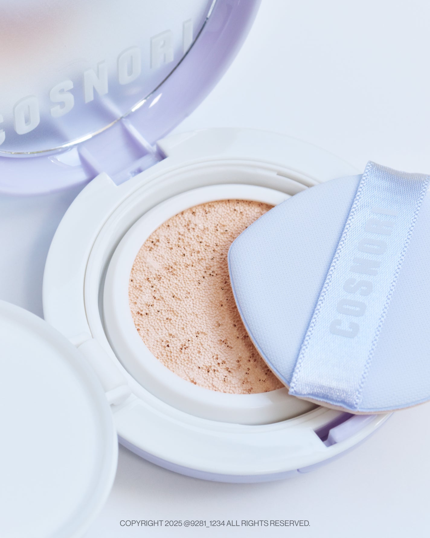 パンテノールバリアクッション/COSNORI/クッションファンデーションを使ったクチコミ(3枚目)