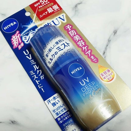 ニベアUV ディーププロテクト&ケア ミルクミスト/ニベア/日焼け止めミスト・スプレーを使ったクチコミ(7枚目)