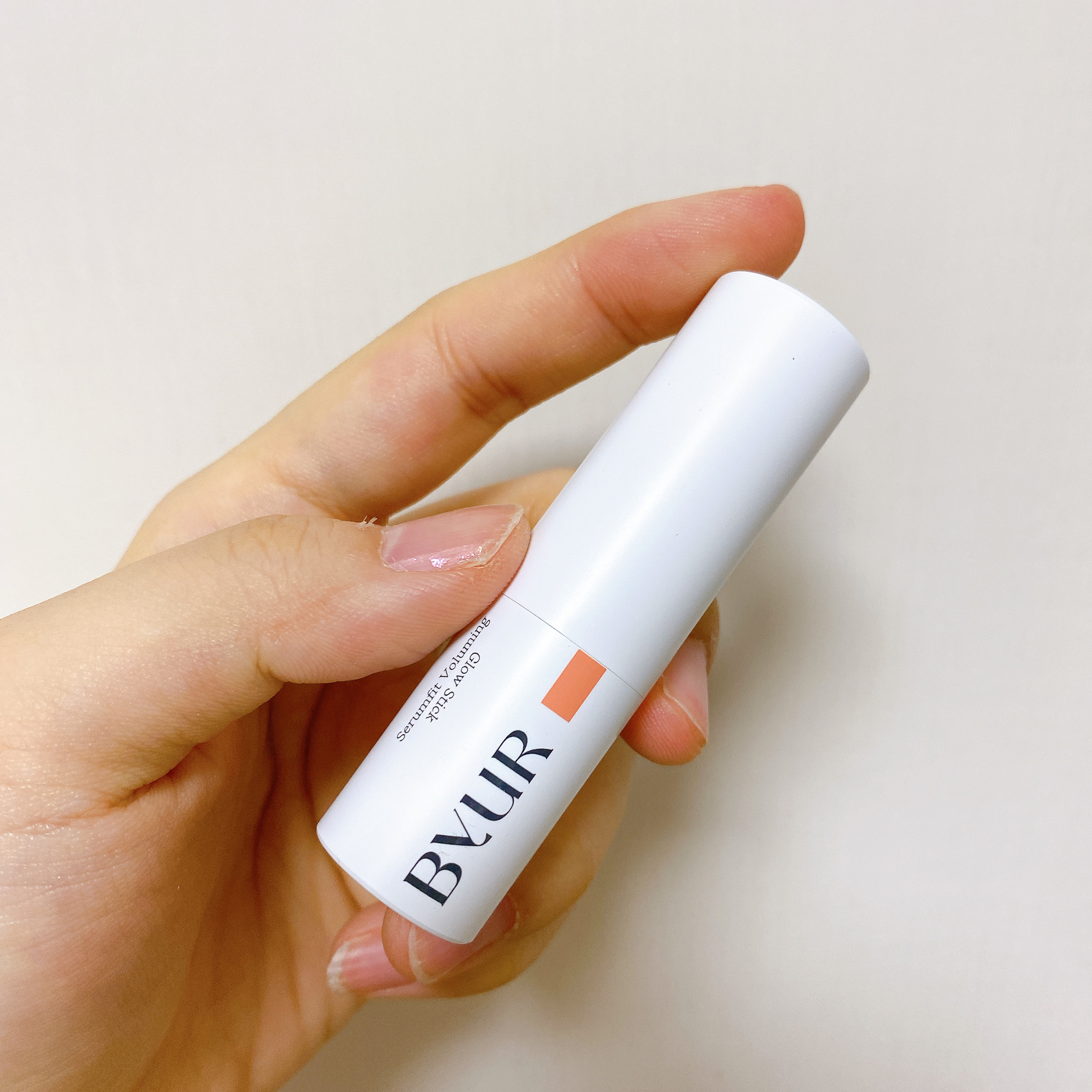 セラムフィット ボリューミング グロースティック 01 メロウ/ByUR/ジェル・クリームチークを使ったクチコミ（2枚目）