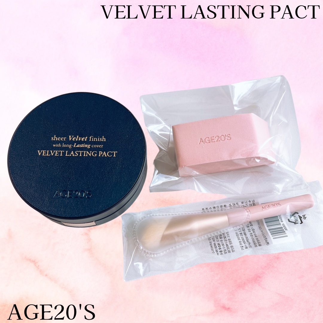 ヴェルヴェットラスティングパクト/AGE20’s/その他ファンデーションを使ったクチコミ（1枚目）