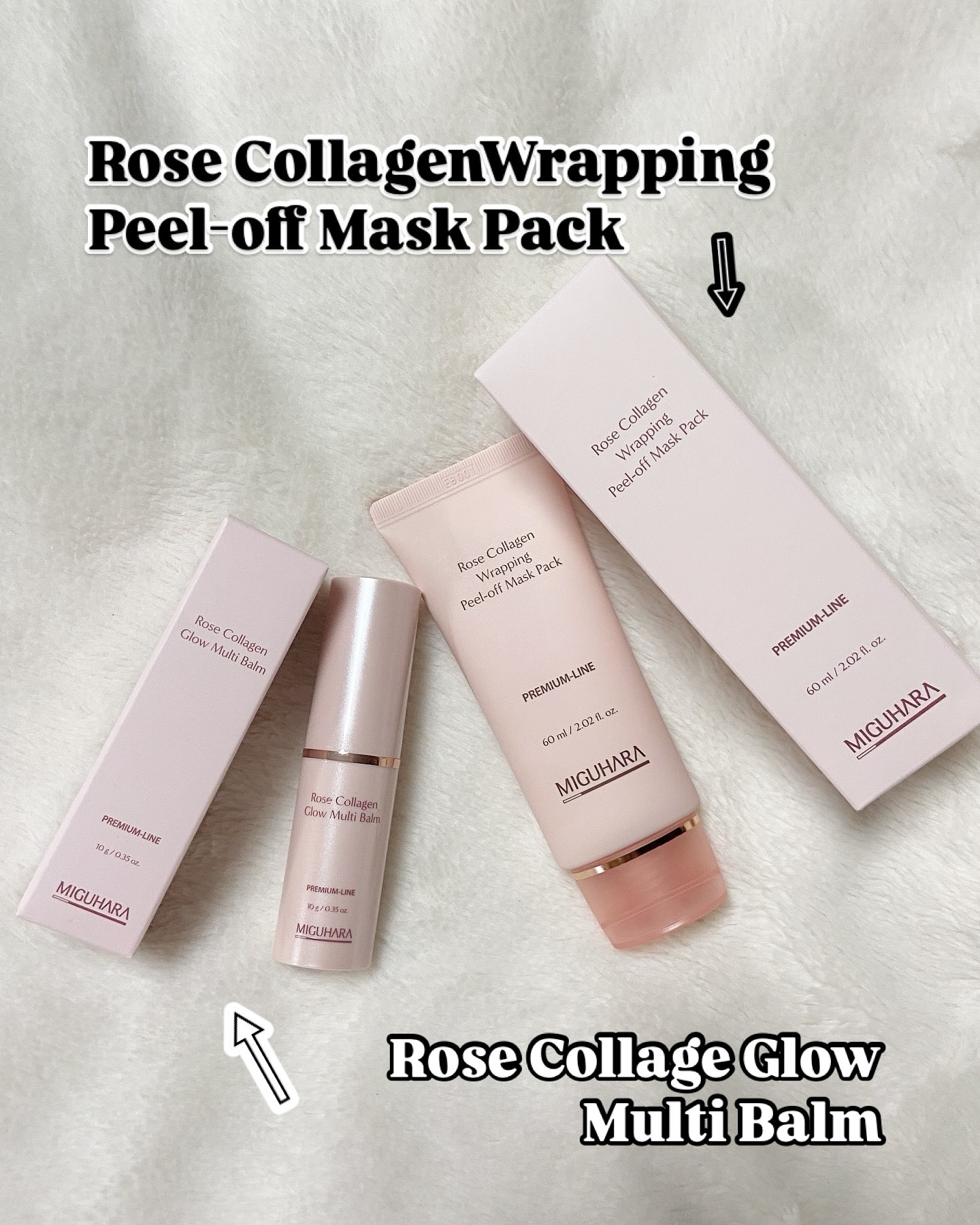 ローズコラーゲン グローマルチバーム/MIGUHARA/フェイスバームを使ったクチコミ（2枚目）