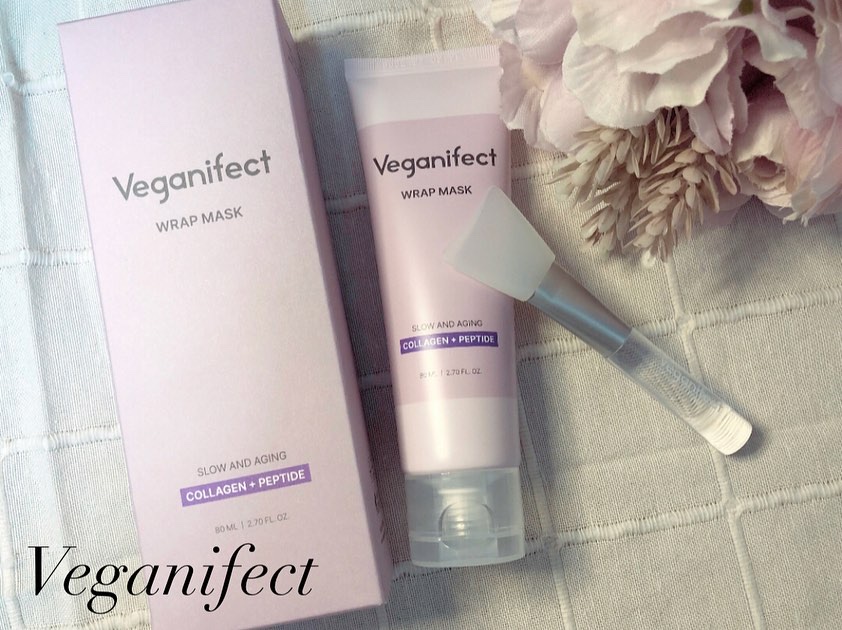 塗るマスクパック低分子コラーゲンマスク /Veganifect/洗い流すパック・マスクを使ったクチコミ（1枚目）