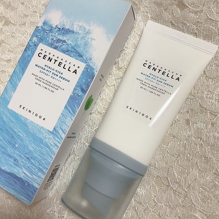 ヒアルーシカ ウォーターフィット サンセラム/SKIN1004/日焼け止めローションを使ったクチコミ(1枚目)