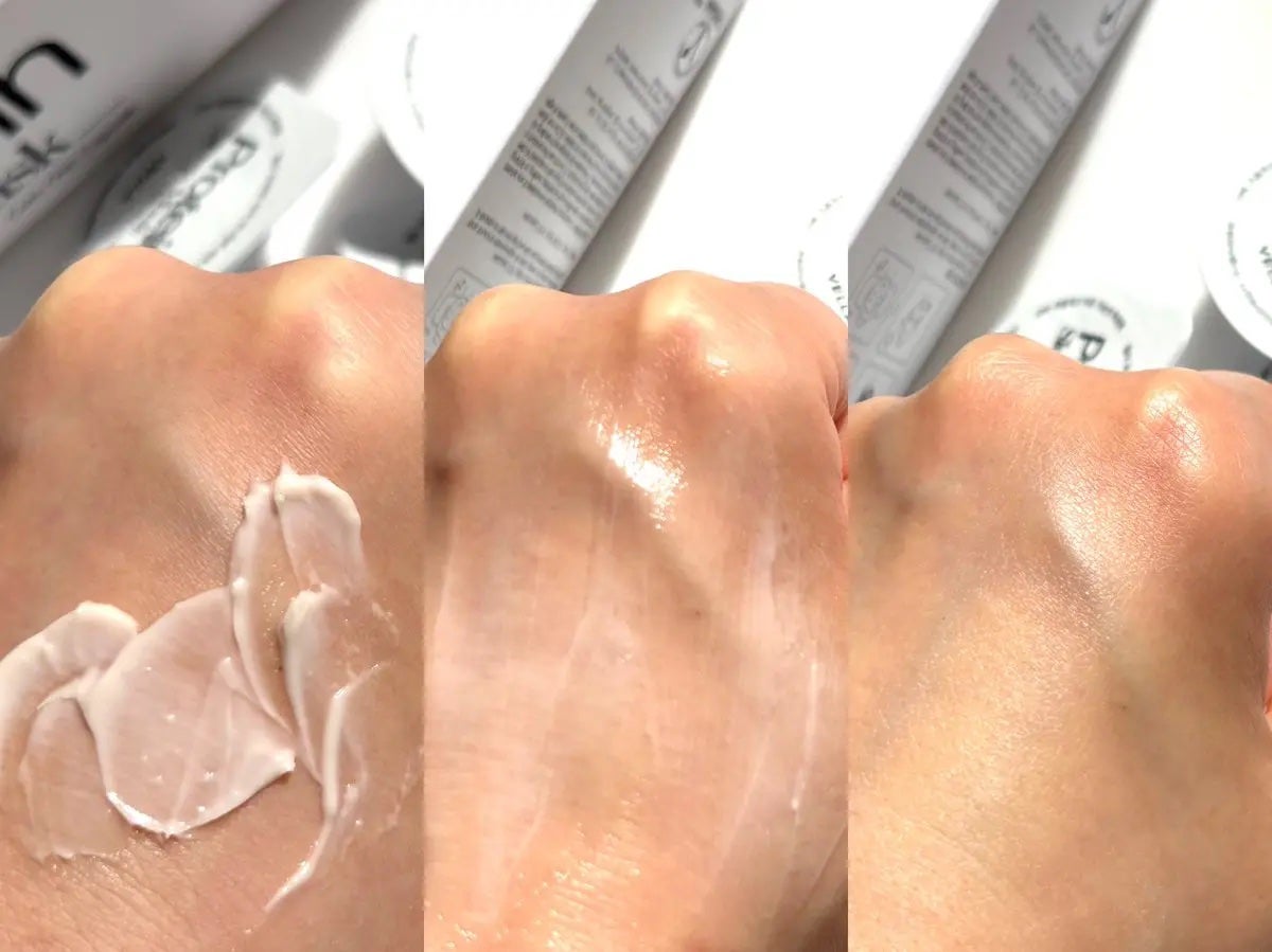 プロテインコアワンカプセルスリープマスク/VELLA/フェイスクリームを使ったクチコミ(3枚目)