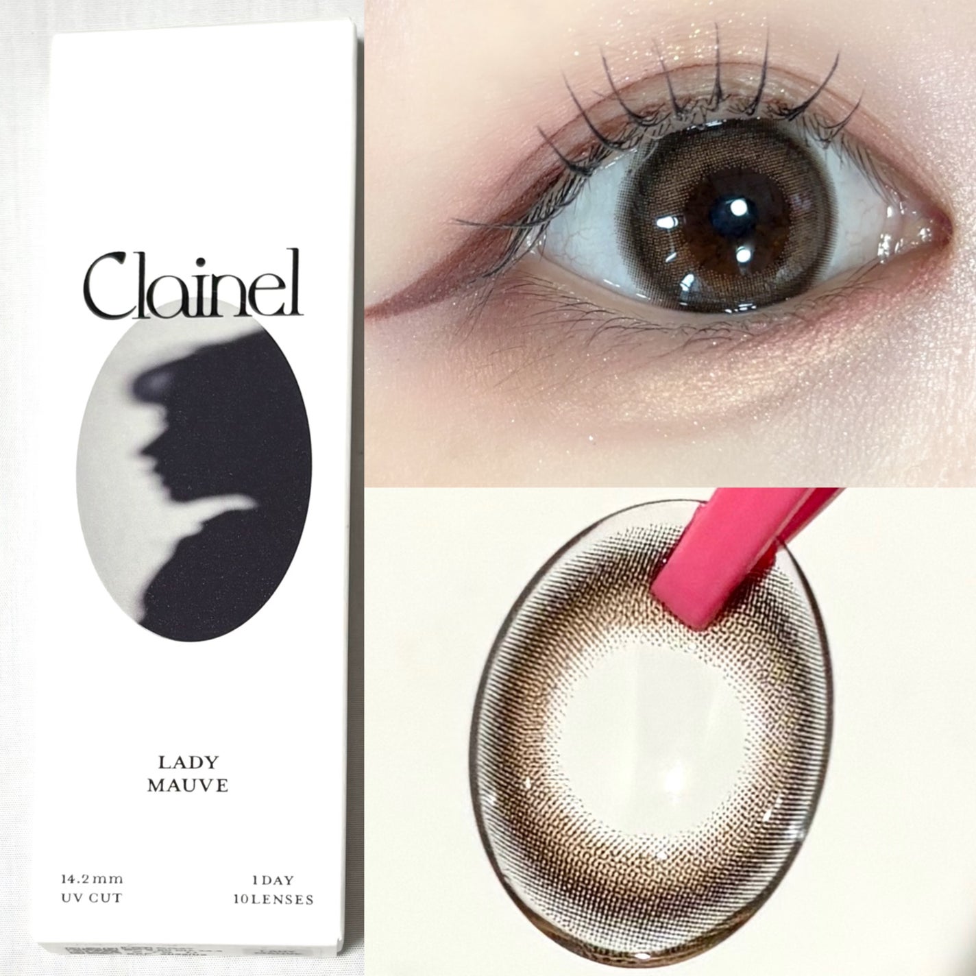 Clainel 1DAY/Clainel/ワンデー(1DAY)カラコンを使ったクチコミ(3枚目)