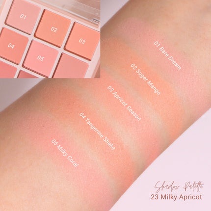 シャドウパレット/dasique/アイシャドウパレットを使ったクチコミ(3枚目)