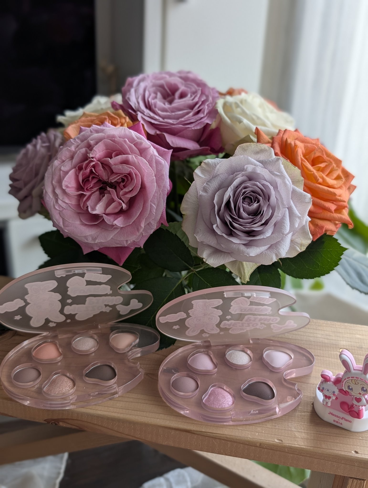 ラストアイパレット 01（ピアー×メゾ ピアノエディション）/BBIA/アイシャドウパレットを使ったクチコミ（2枚目）