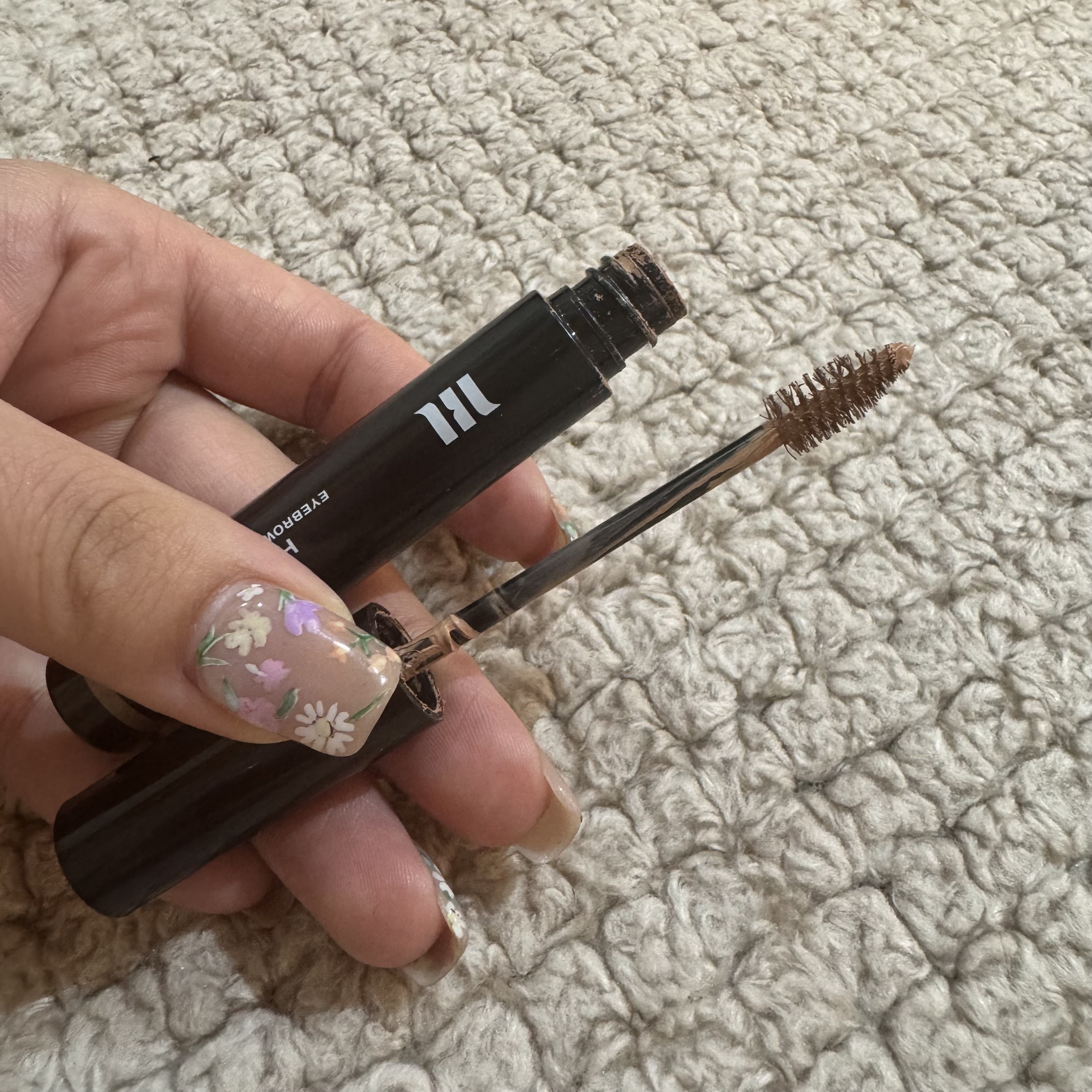 HBL アイブロウ カラーリングマスカラ 01 モザイク/HBL BEAUTY/眉マスカラを使ったクチコミ（1枚目）