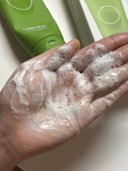 緑豆弱酸性洗顔フォーム/beplain/洗顔フォームを使ったクチコミ(4枚目)