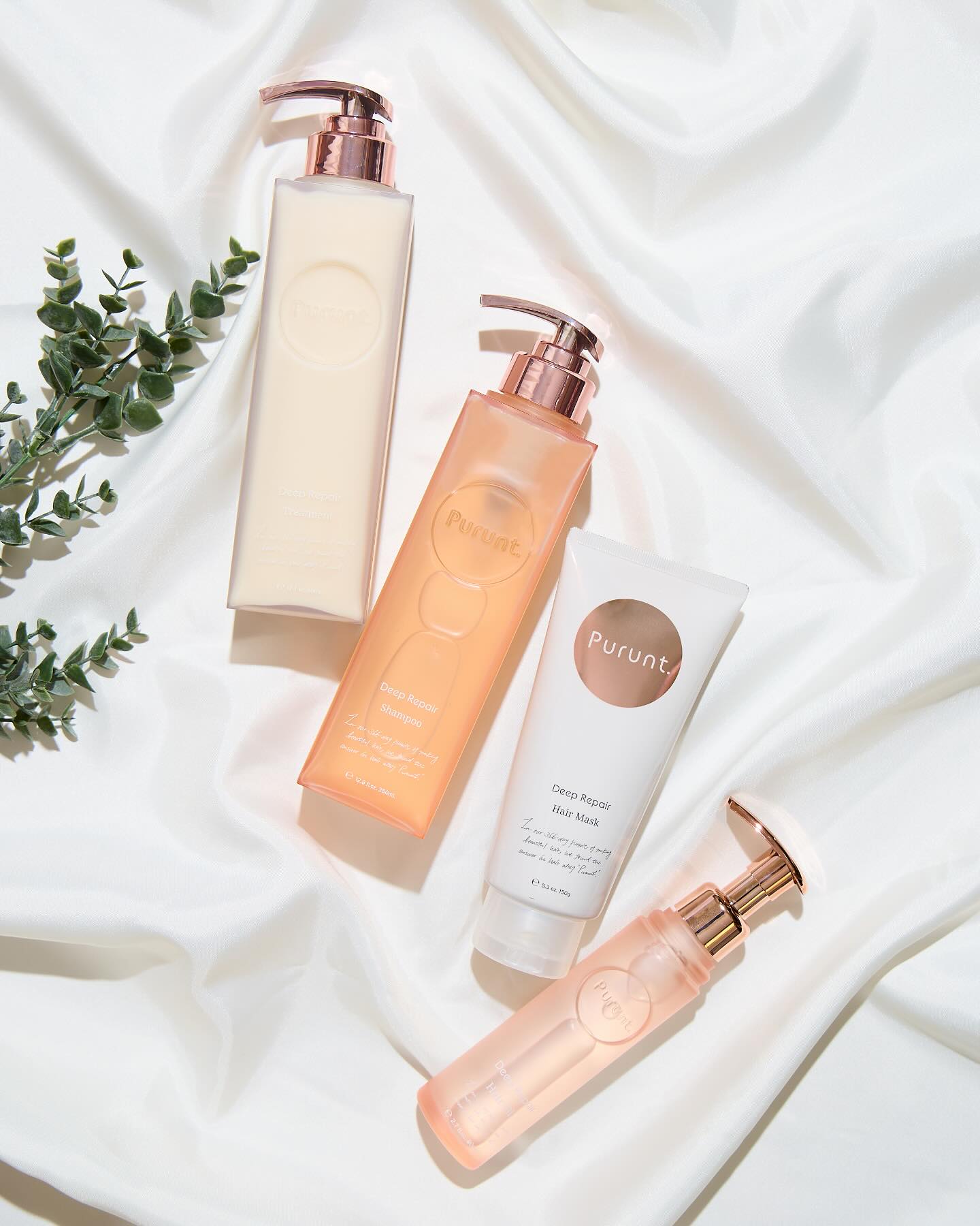 プルント ディープリペア美容液シャンプー／トリートメント/Purunt./市販シャンプーを使ったクチコミ（1枚目）