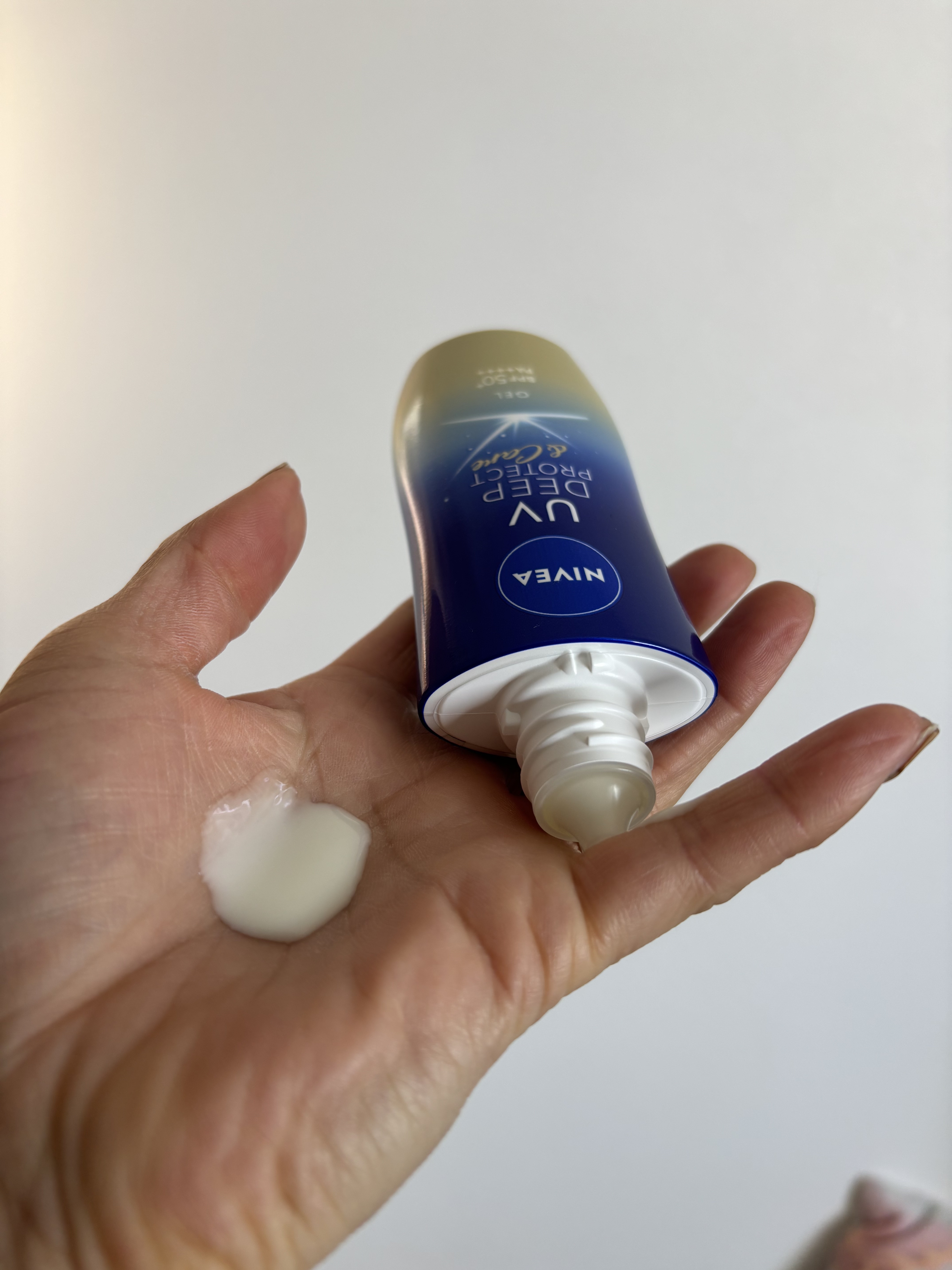 ニベアUV ディープ プロテクト＆ケア ジェル/ニベア/日焼け止めジェルを使ったクチコミ（2枚目）