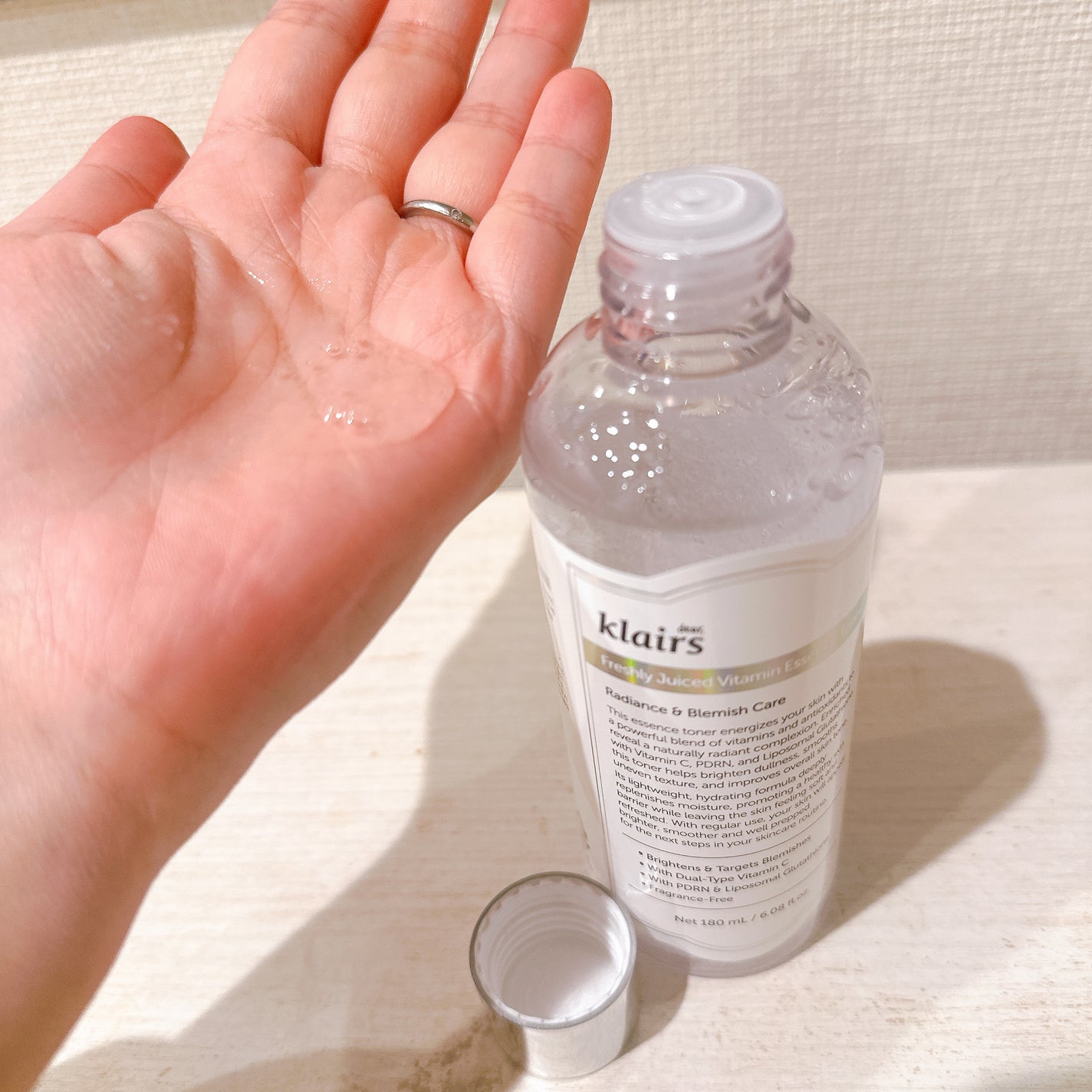 PDRN ビタグル カプセル 化粧水/Klairs/化粧水を使ったクチコミ(3枚目)