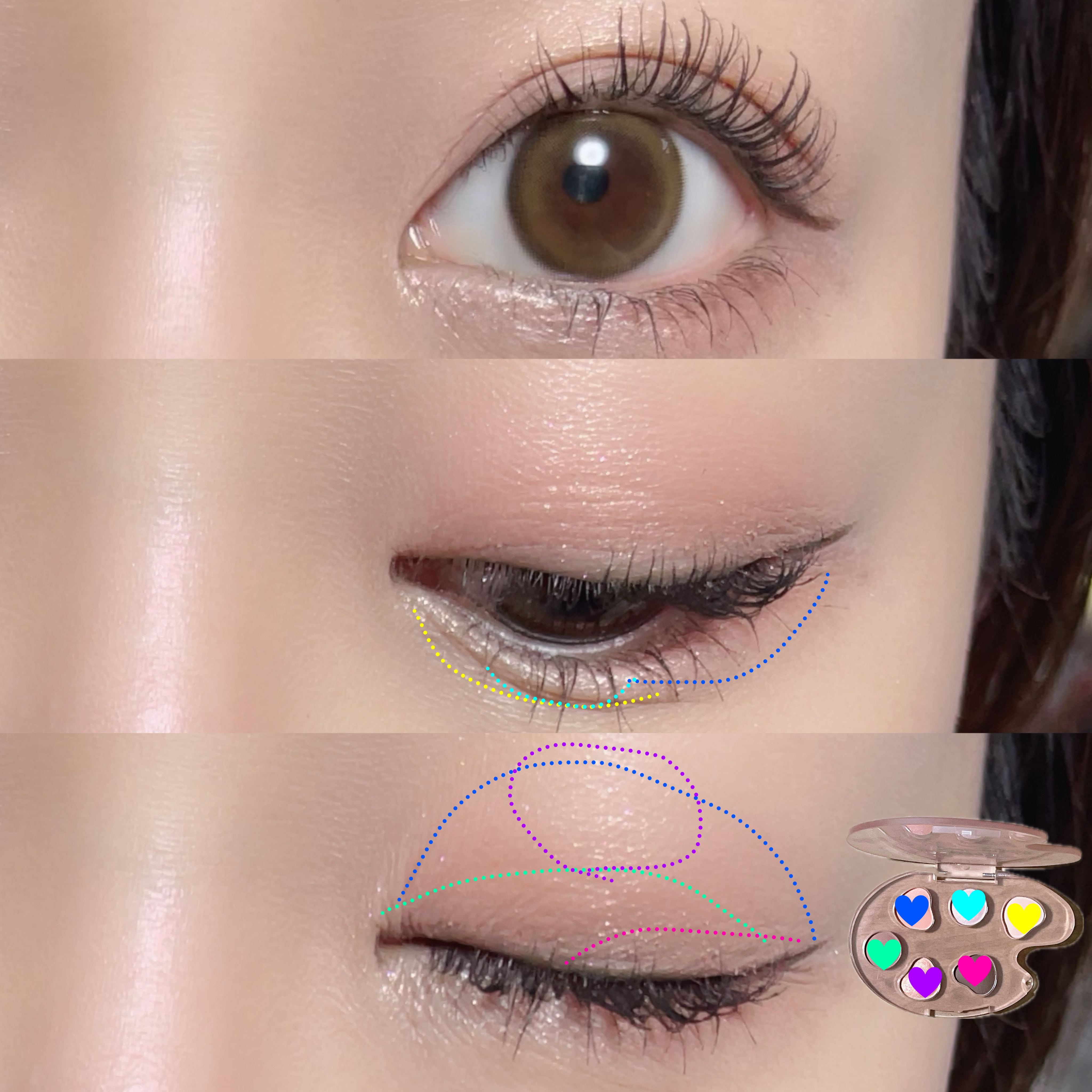 ラストアイパレット/BBIA/アイシャドウパレットを使ったクチコミ（3枚目）