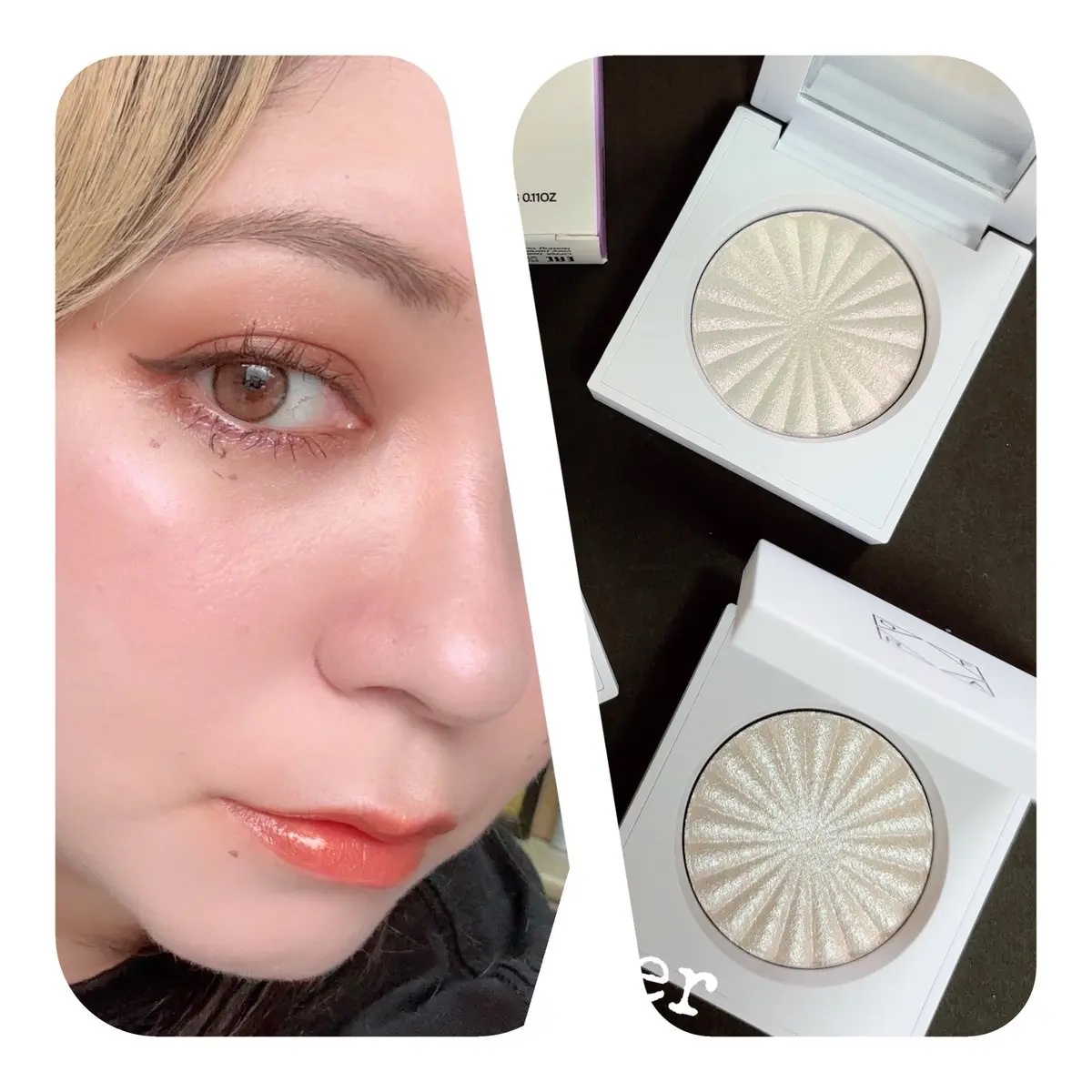 OFRA mini Highlighter/Ofra Cosmetics/パウダーハイライトを使ったクチコミ（3枚目）