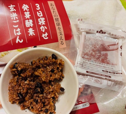 3日寝かせ発芽酵素玄米パックご飯/春日屋/酵素食品を使ったクチコミ(1枚目)