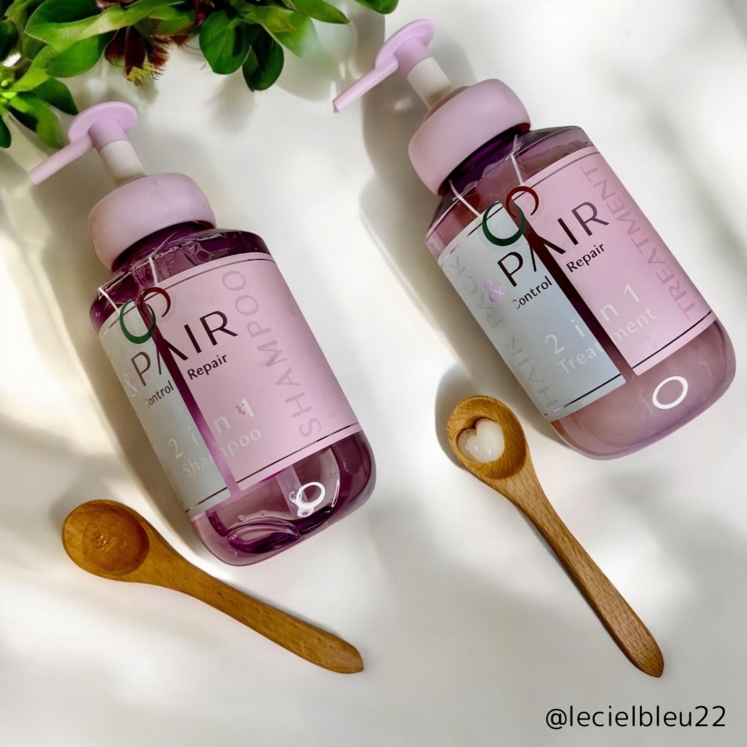 アンドペア コントロール リペア ツーインワン 限定ヘアミルクミスト トリプルセット/&PAIR/その他キットセットを使ったクチコミ（2枚目）