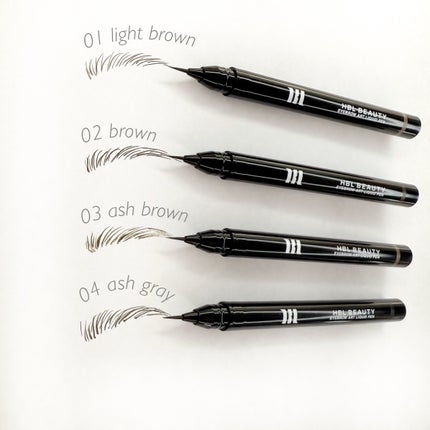 HBL アイブロウ アートリキッドペン 01 ライトブラウン/HBL BEAUTY/リキッドアイブロウの画像