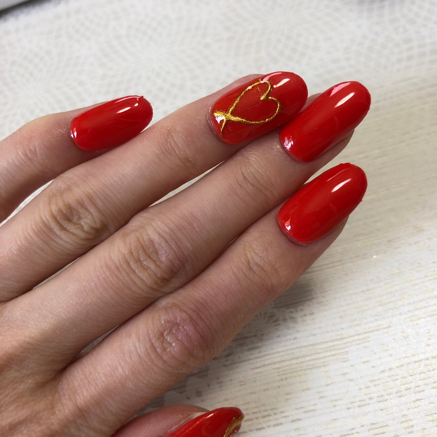 ジェルネイル(ライト対応)/セリア/ジェルネイルを使ったクチコミ(3枚目)