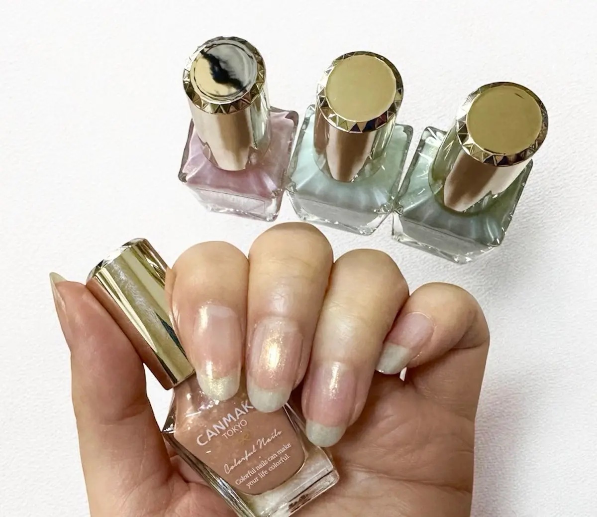 カラフルネイルズ/キャンメイク/マニキュアを使ったクチコミ（2枚目）