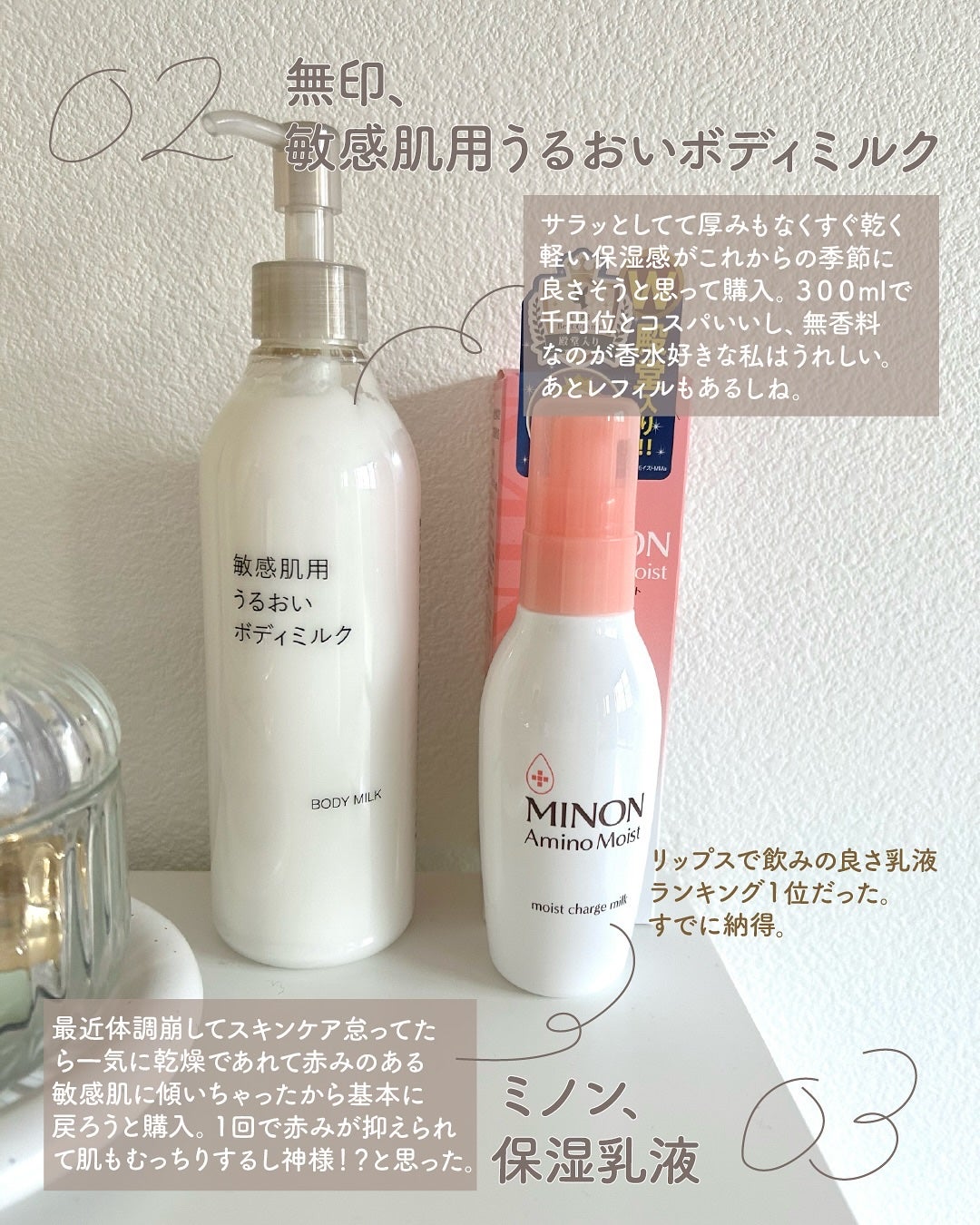 ミノン アミノモイスト モイストチャージ ミルク/ミノン/乳液を使ったクチコミ(3枚目)